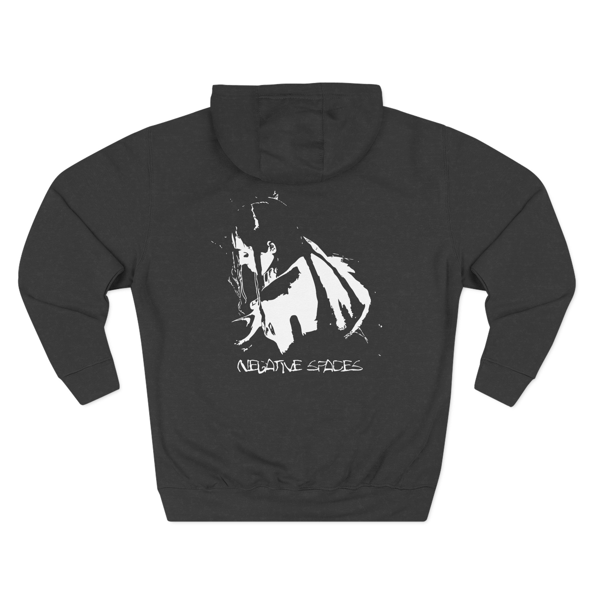 Poppy Negative Spaces Three-Panel Fleece Hoodie - Image 2