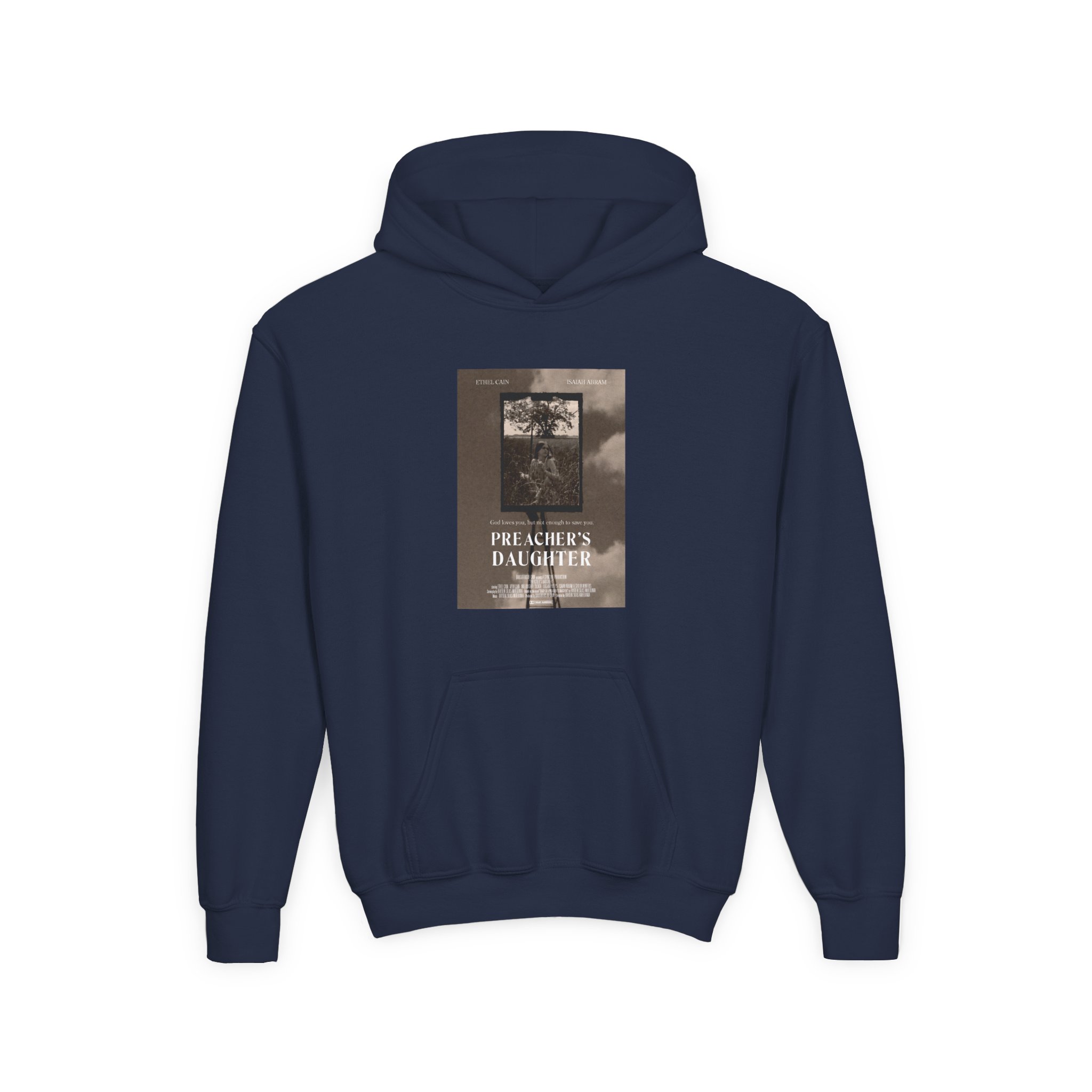 Youth Ethel Cain Preacher's Daughter Movie Poster Heavy Blend Hooded Sweatshirt - Image 9