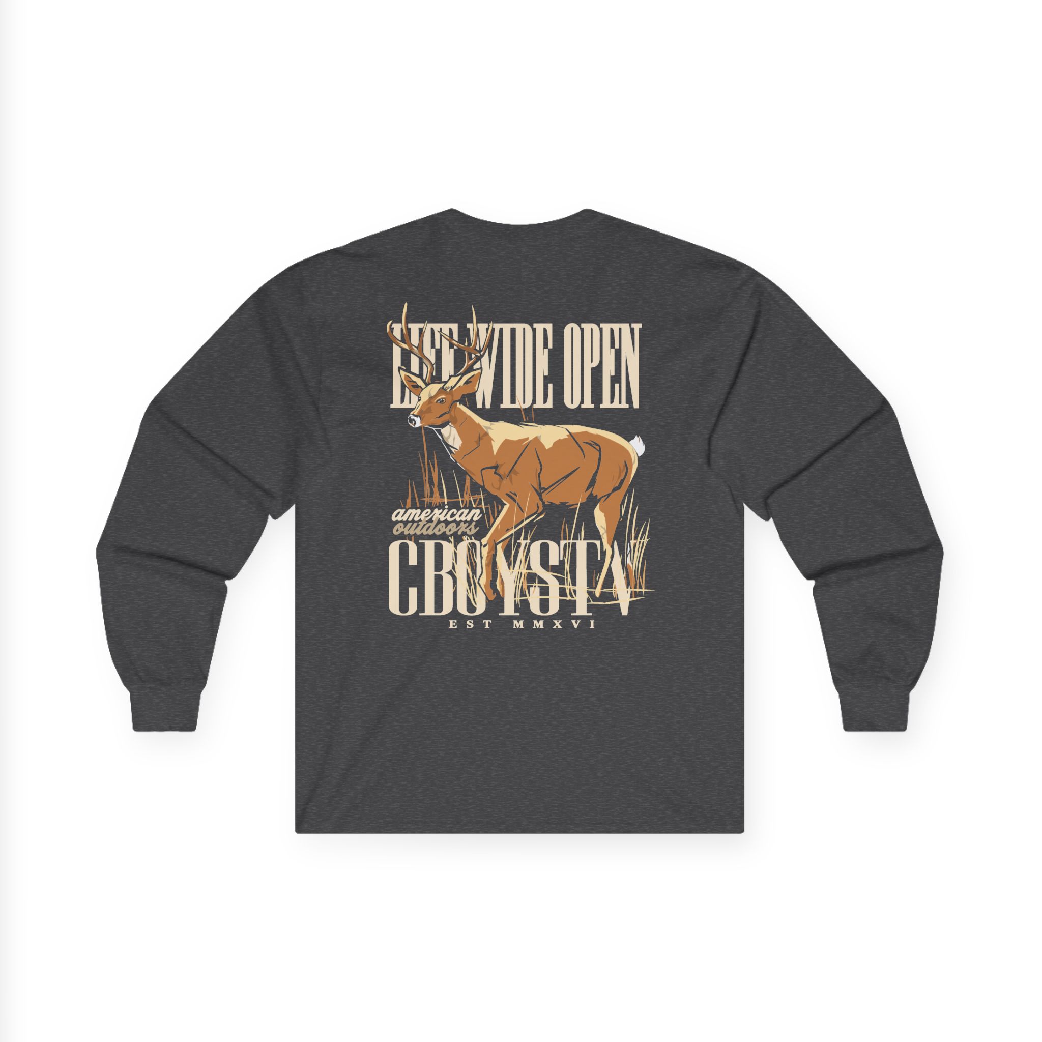 Cboystv Whitetail Unisex Ultra Cotton Long Sleeve Tee - Image 10