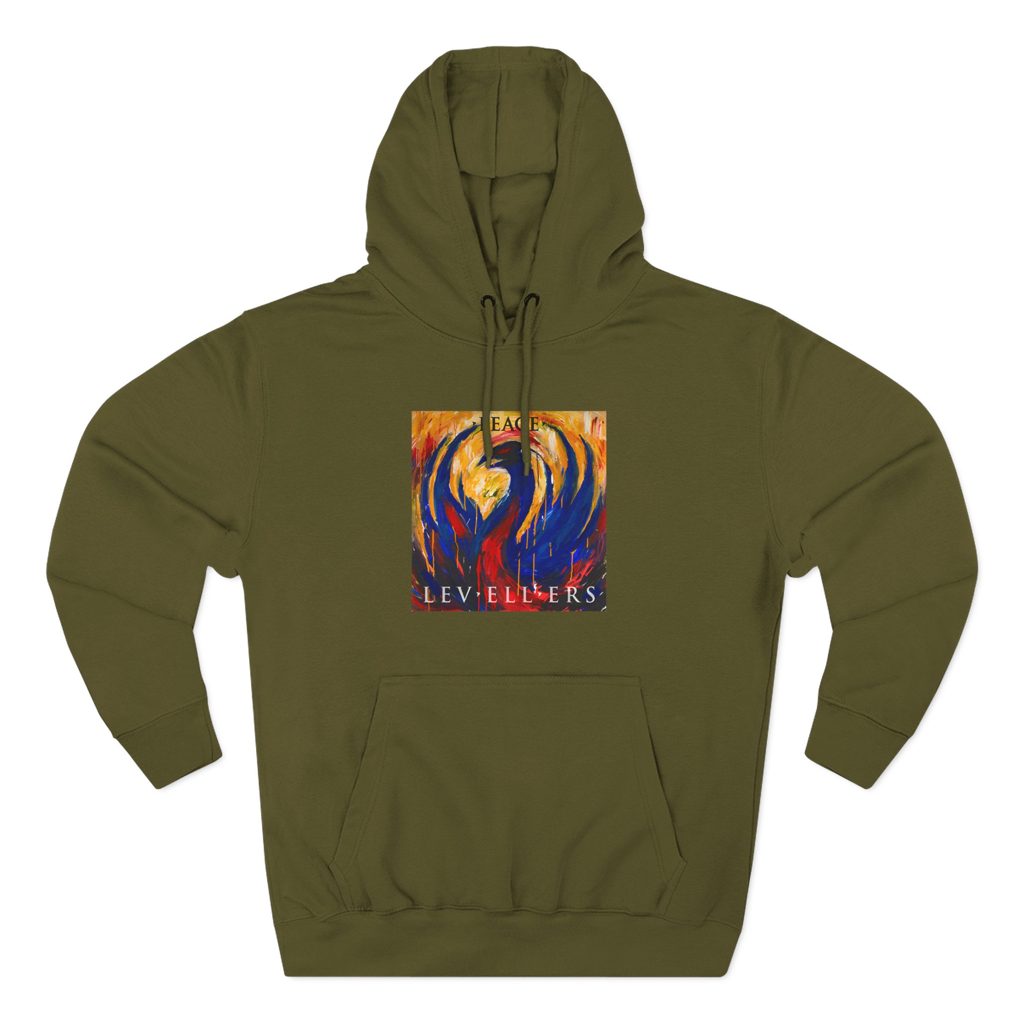 Levellers Peace Three-Panel Fleece Hoodie - Image 5