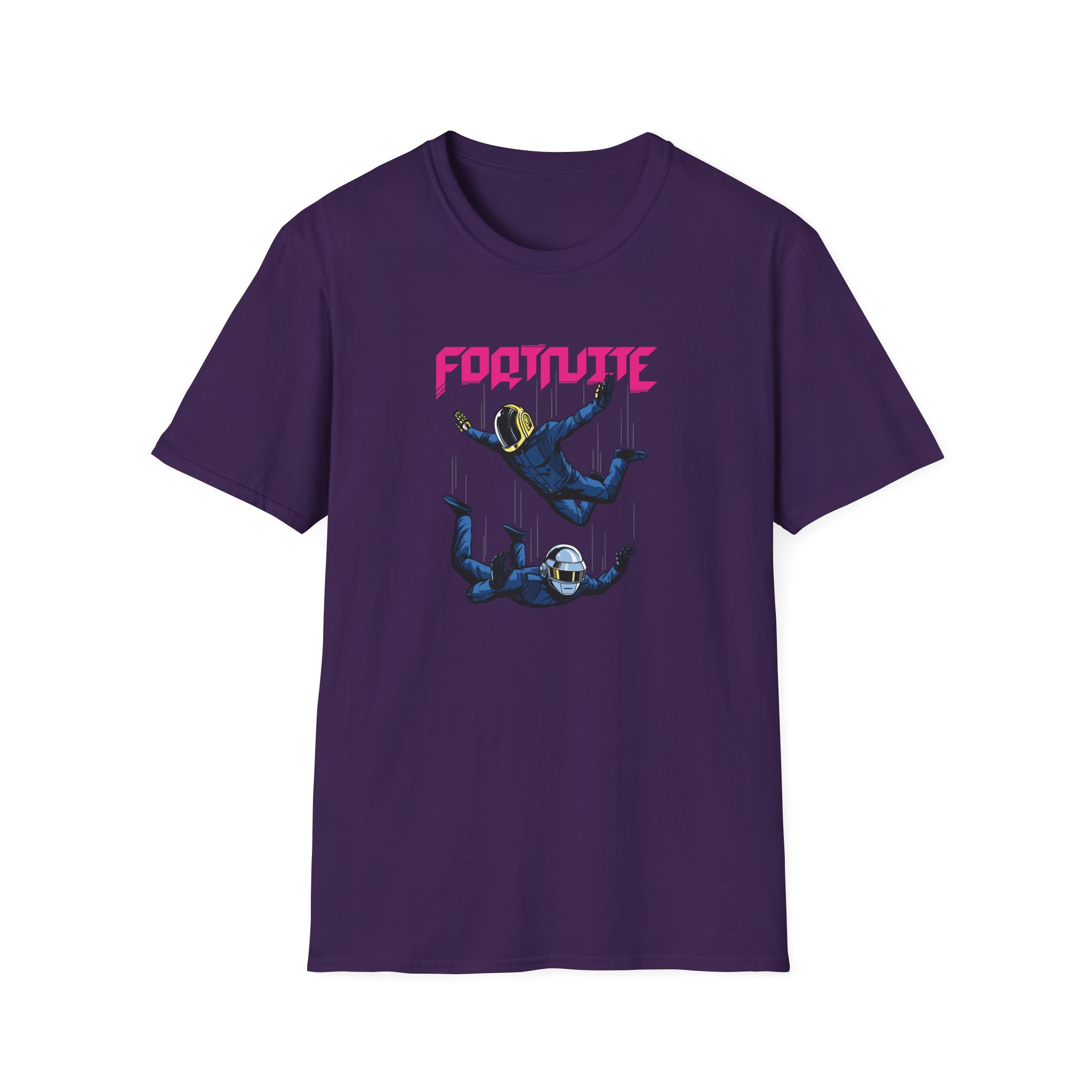 Daft Punk Fortnite X Daft Punk Unisex Softstyle T-Shirt - Image 15
