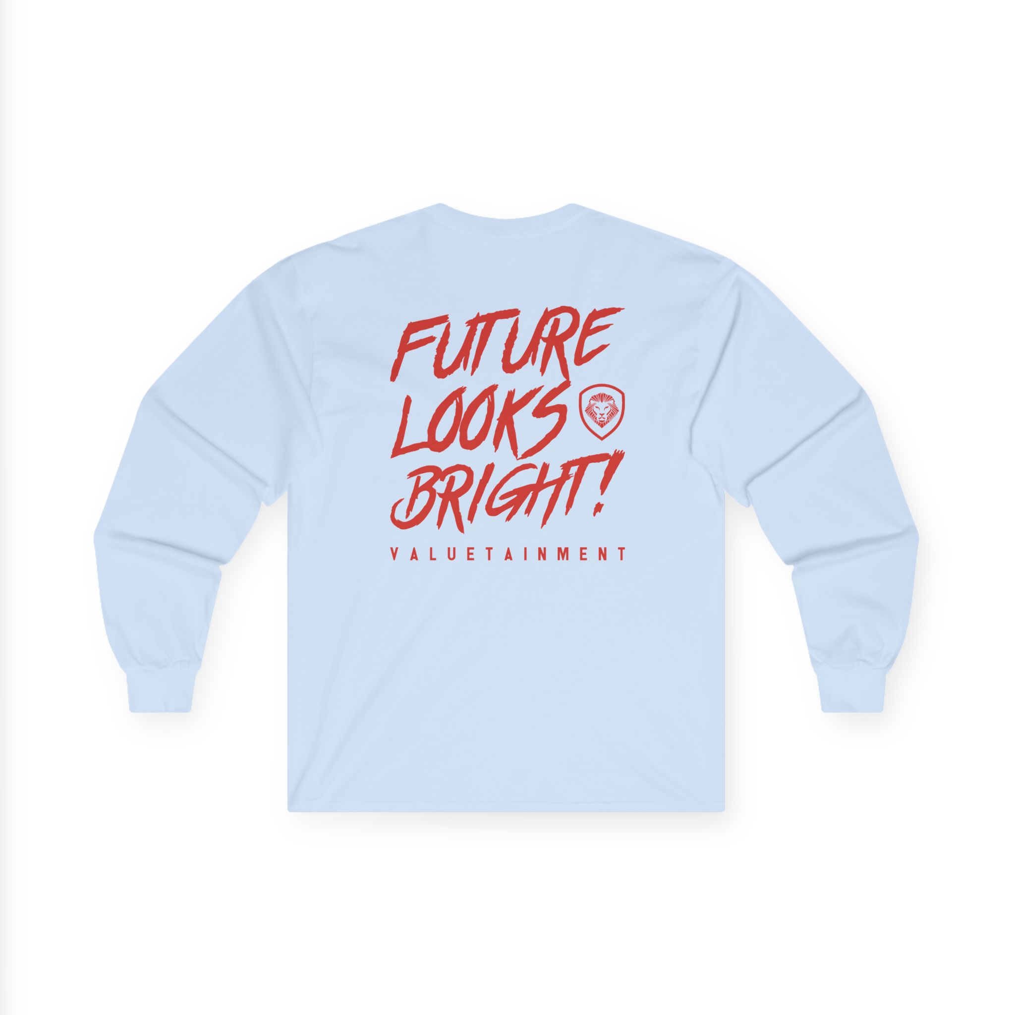 Valuetainment Future Looks Bright Unisex Ultra Cotton Long Sleeve Tee - Image 10