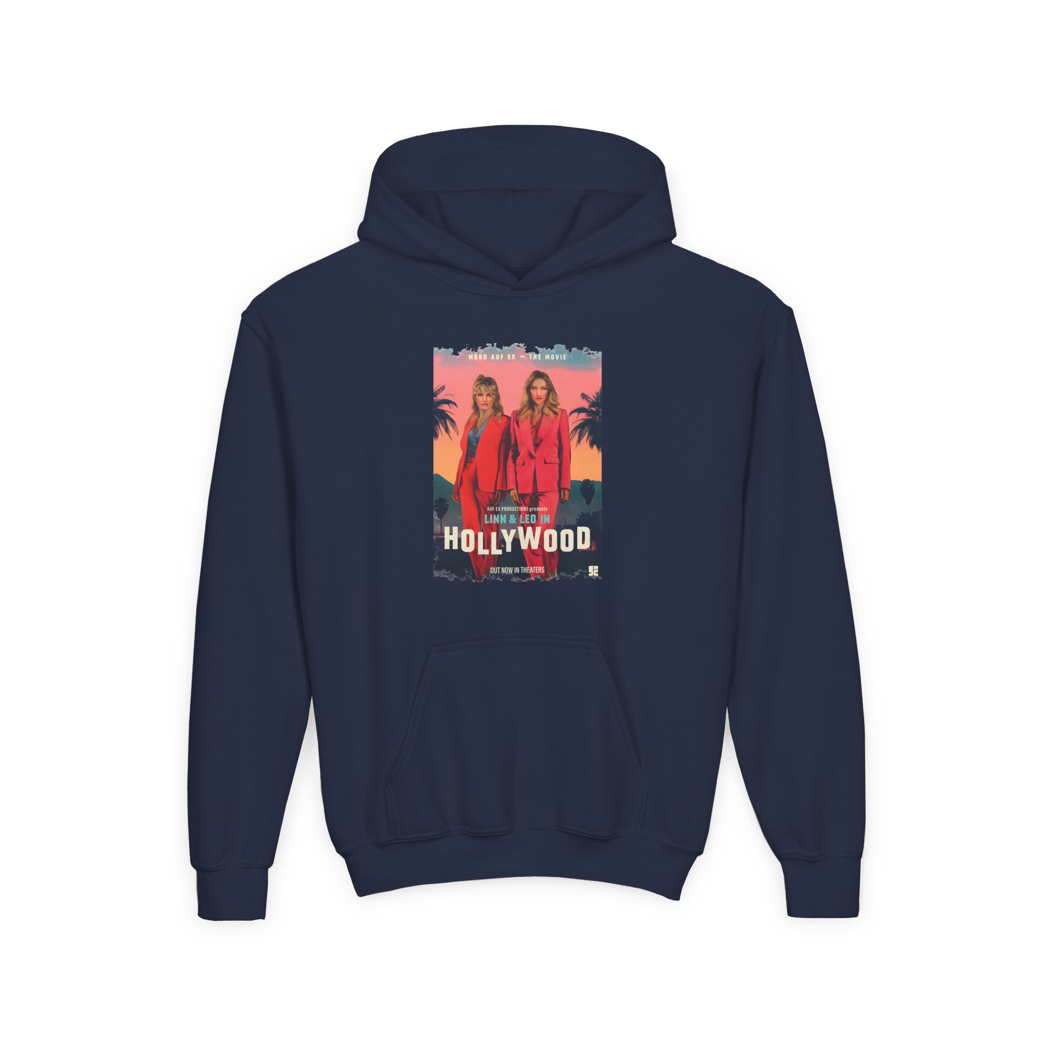 Youth Mord Auf Ex Tour 2025 Heavy Blend Hooded Sweatshirt - Image 9