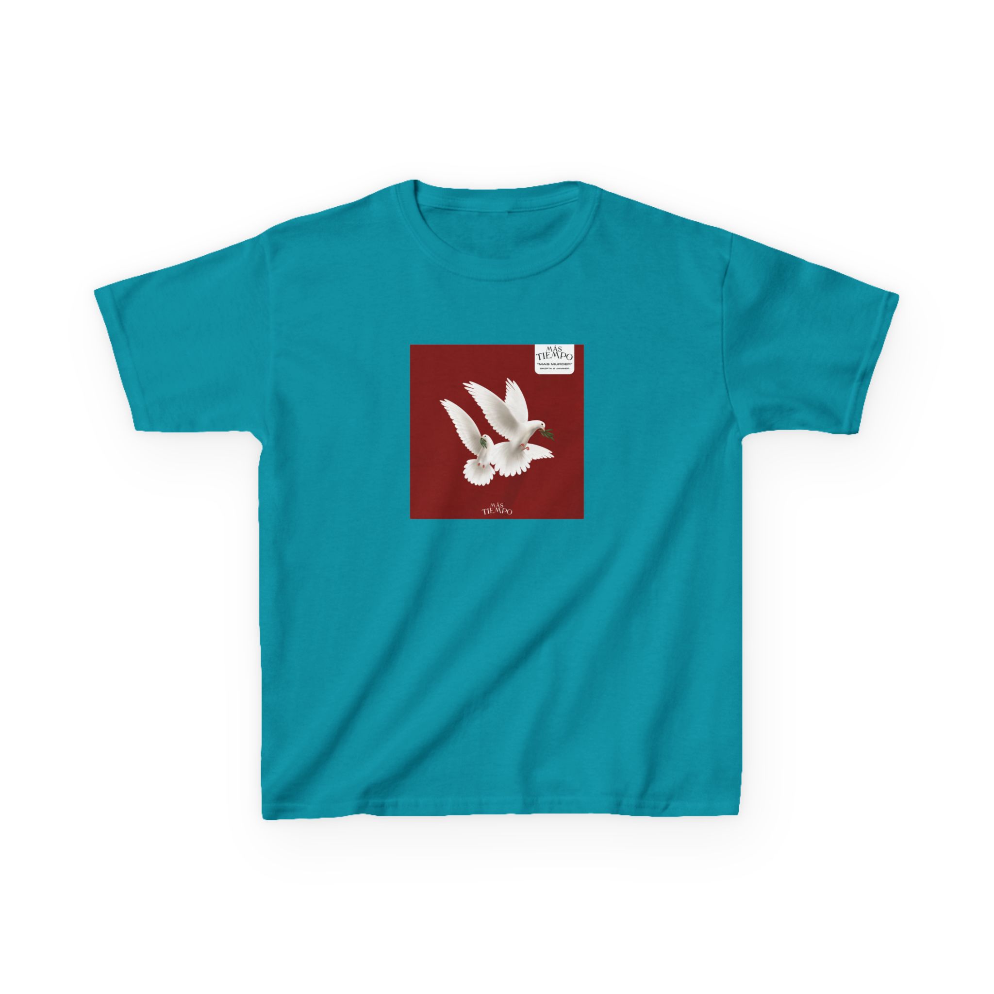 Kids Sk Joseph Olaitan Adenuga Jr Mas Tiempo Grime Hip Hop Heavy Cotton™ Tee - Image 5