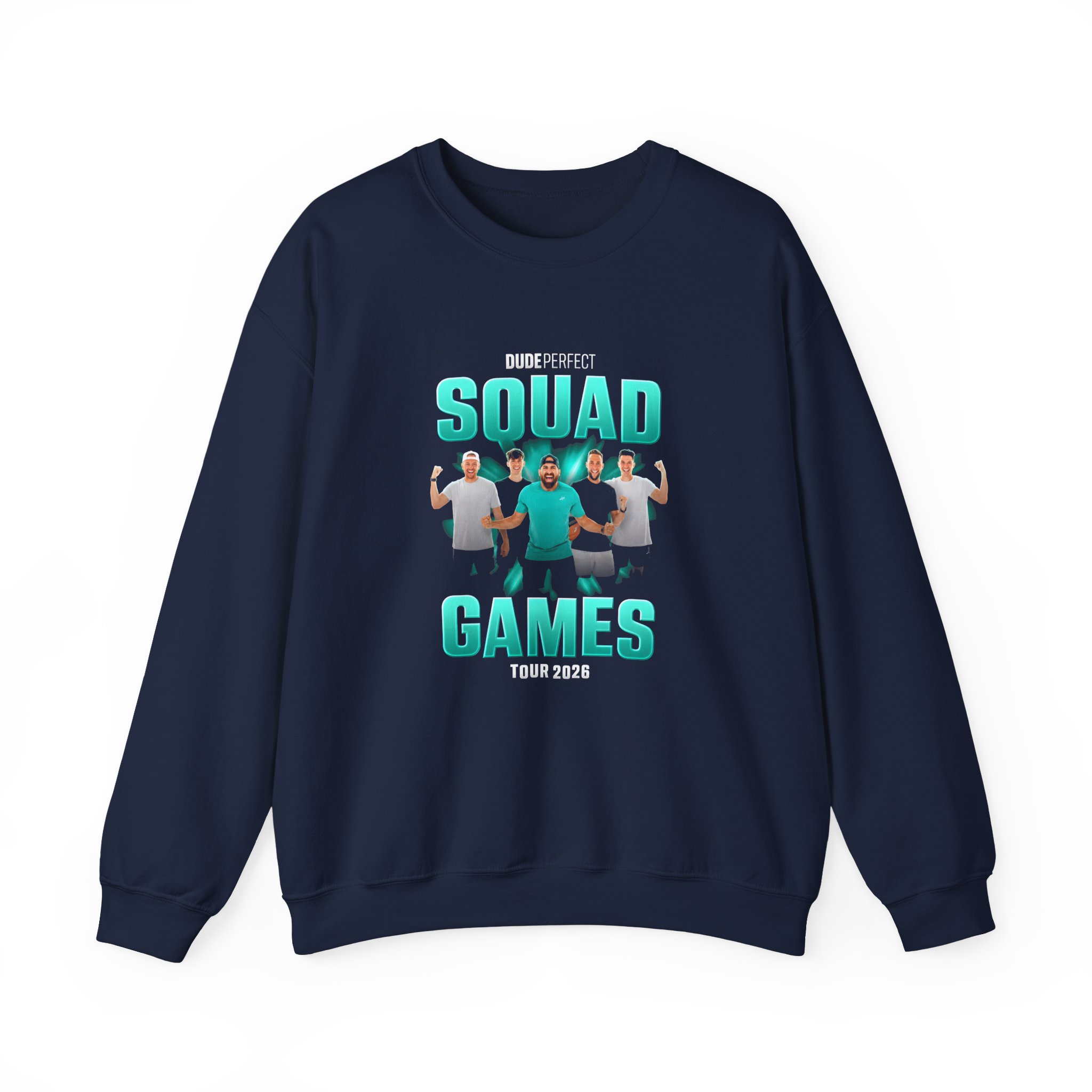 Dude Perfect Squad Games Tour Unisex Heavy Blend™ Crewneck Sweatshirt - Image 5