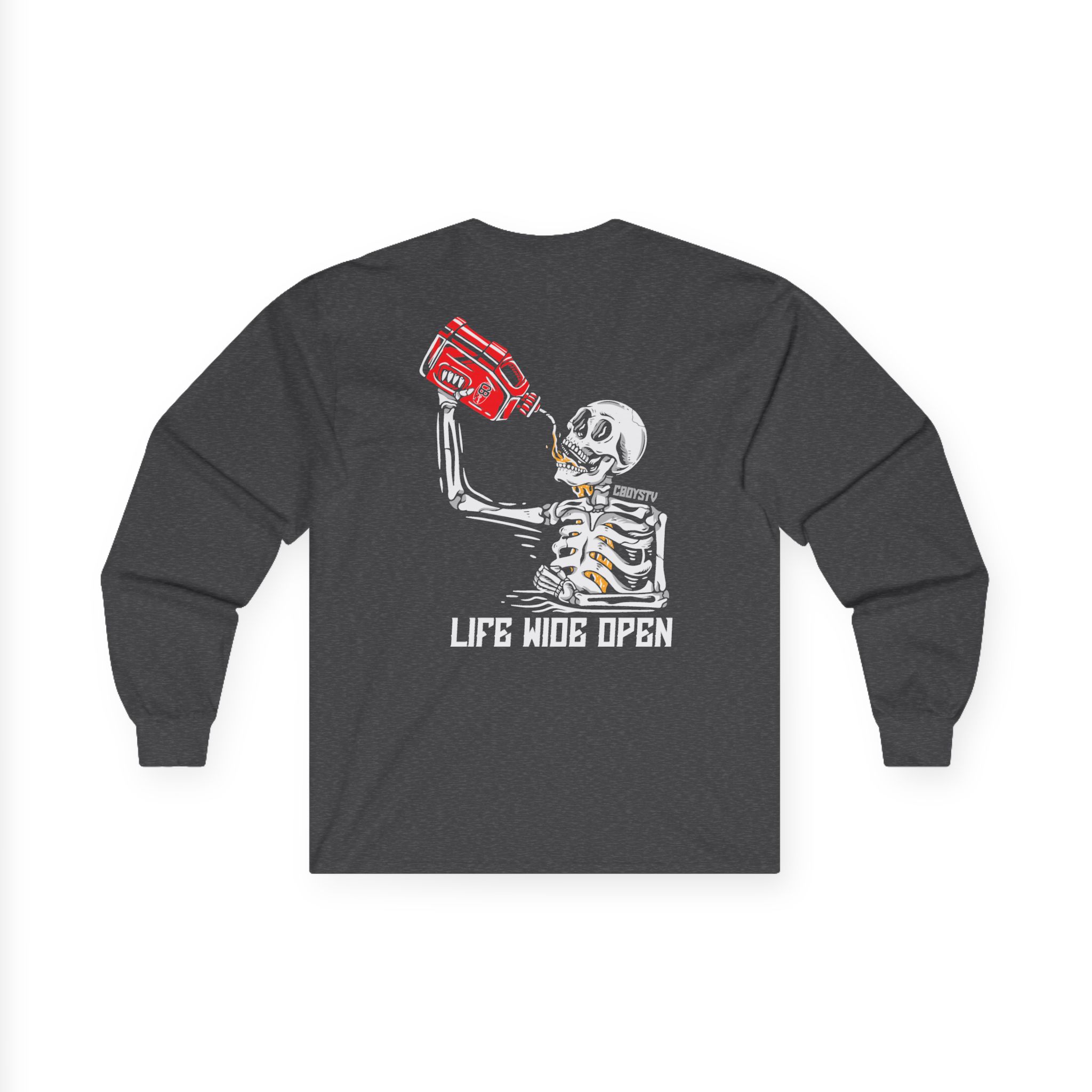 Cboystv Soul Fuel Unisex Ultra Cotton Long Sleeve Tee - Image 10