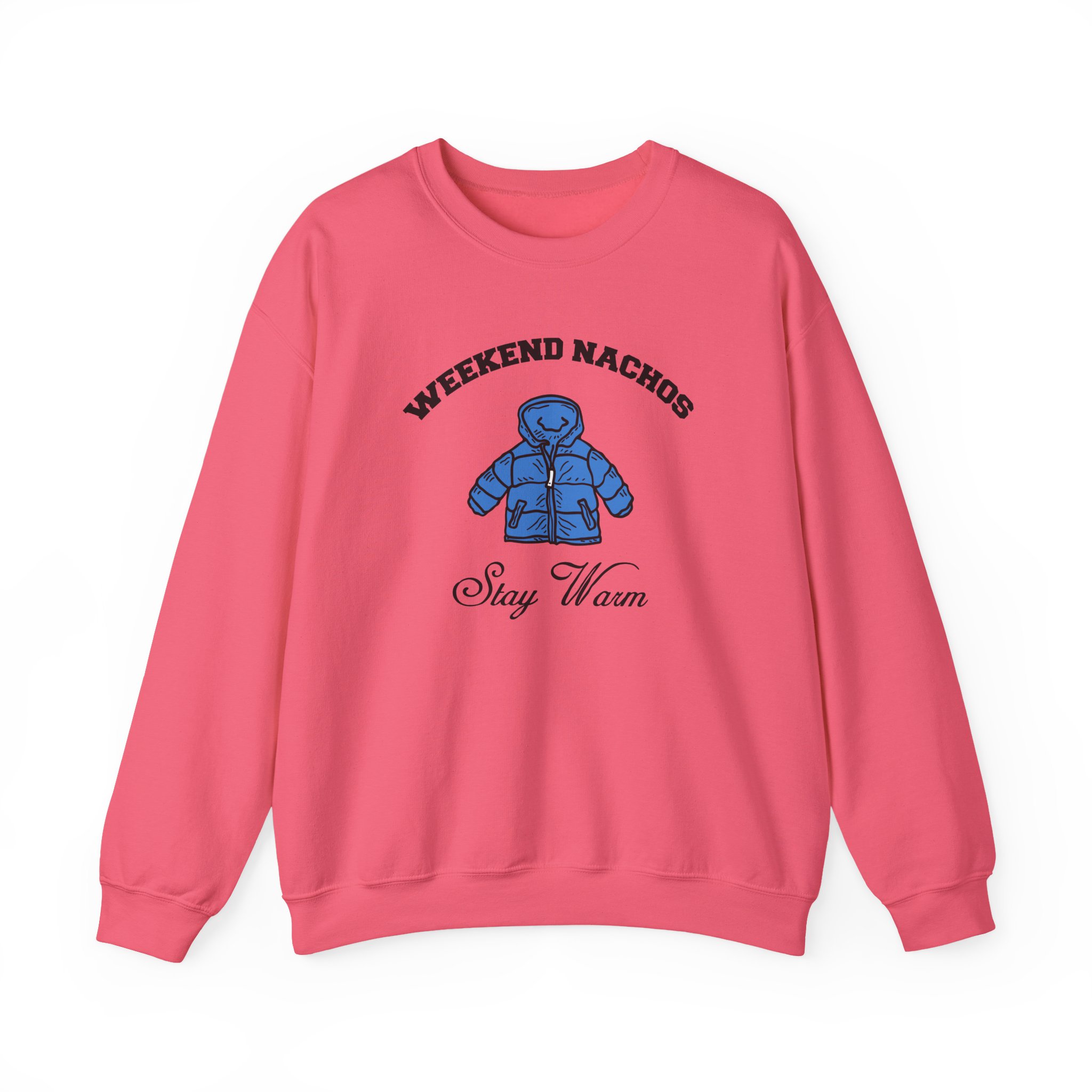 Weekend Nachos Unisex Heavy Blend™ Crewneck Sweatshirt - Image 13