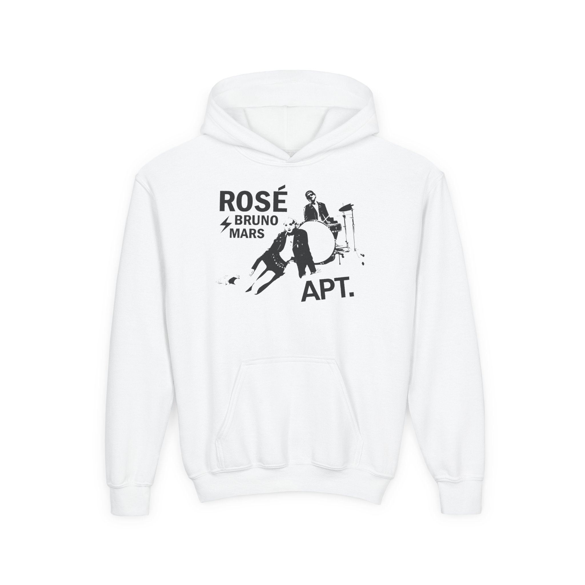 Bruno Mars Apt Youth Heavy Blend Hooded Sweatshirt