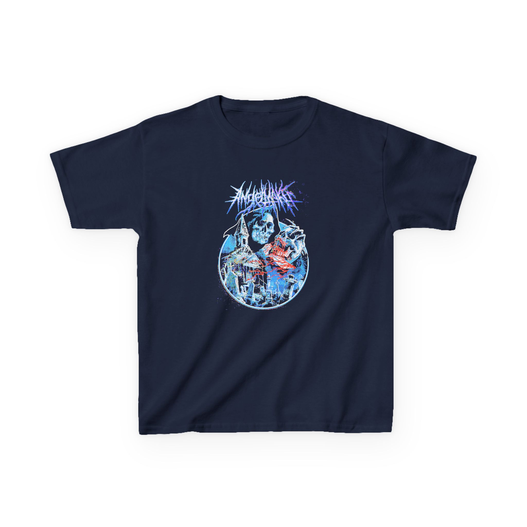 Angelmaker Angel Of Death Kids Heavy Cotton™ Tee - Image 5