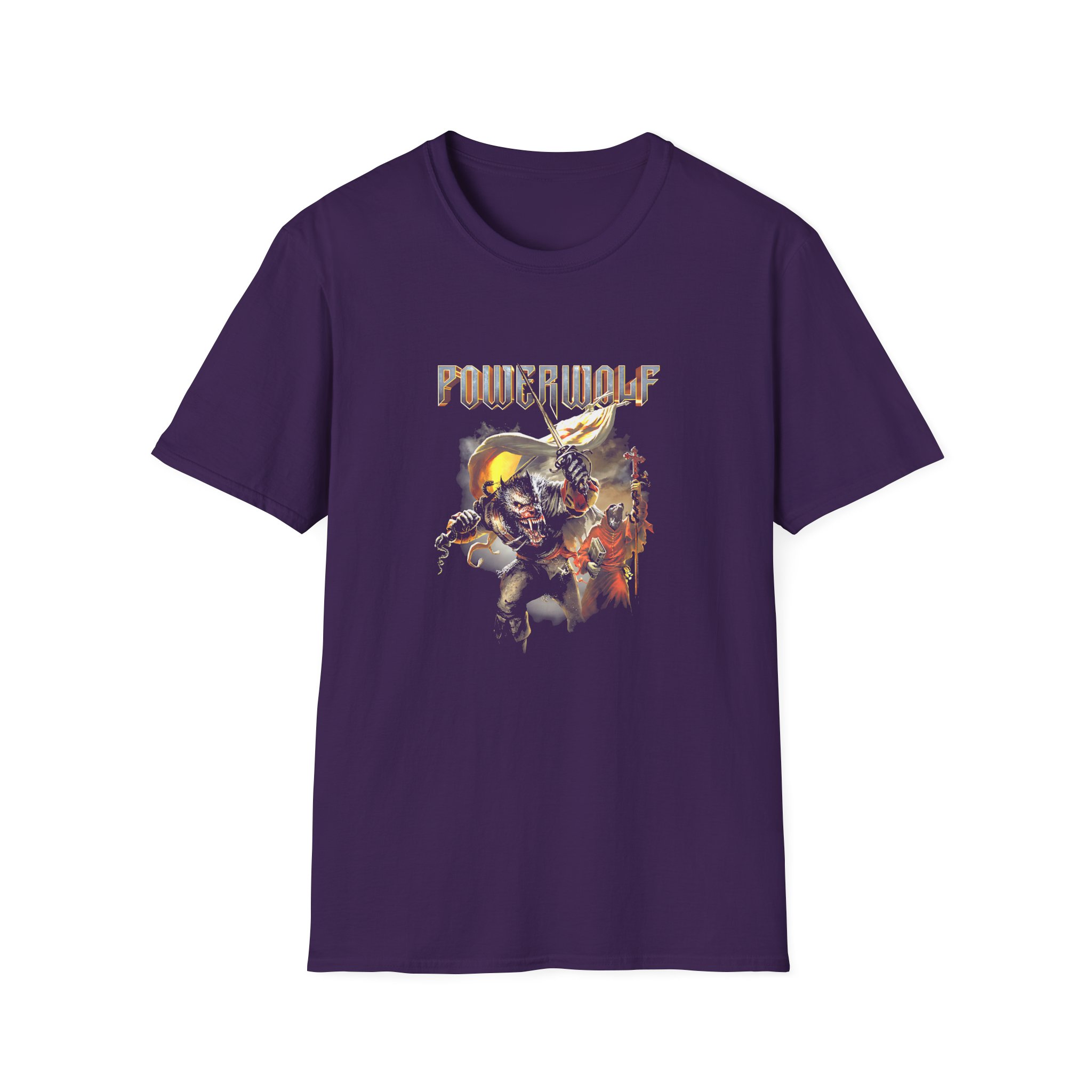 Powerwolf Sinners of the Seven Seas Unisex Softstyle T-Shirt - Image 7
