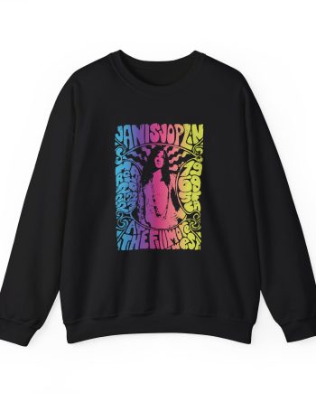 Janis Joplin at the Filmore Unisex Heavy Blend™ Crewneck Sweatshirt