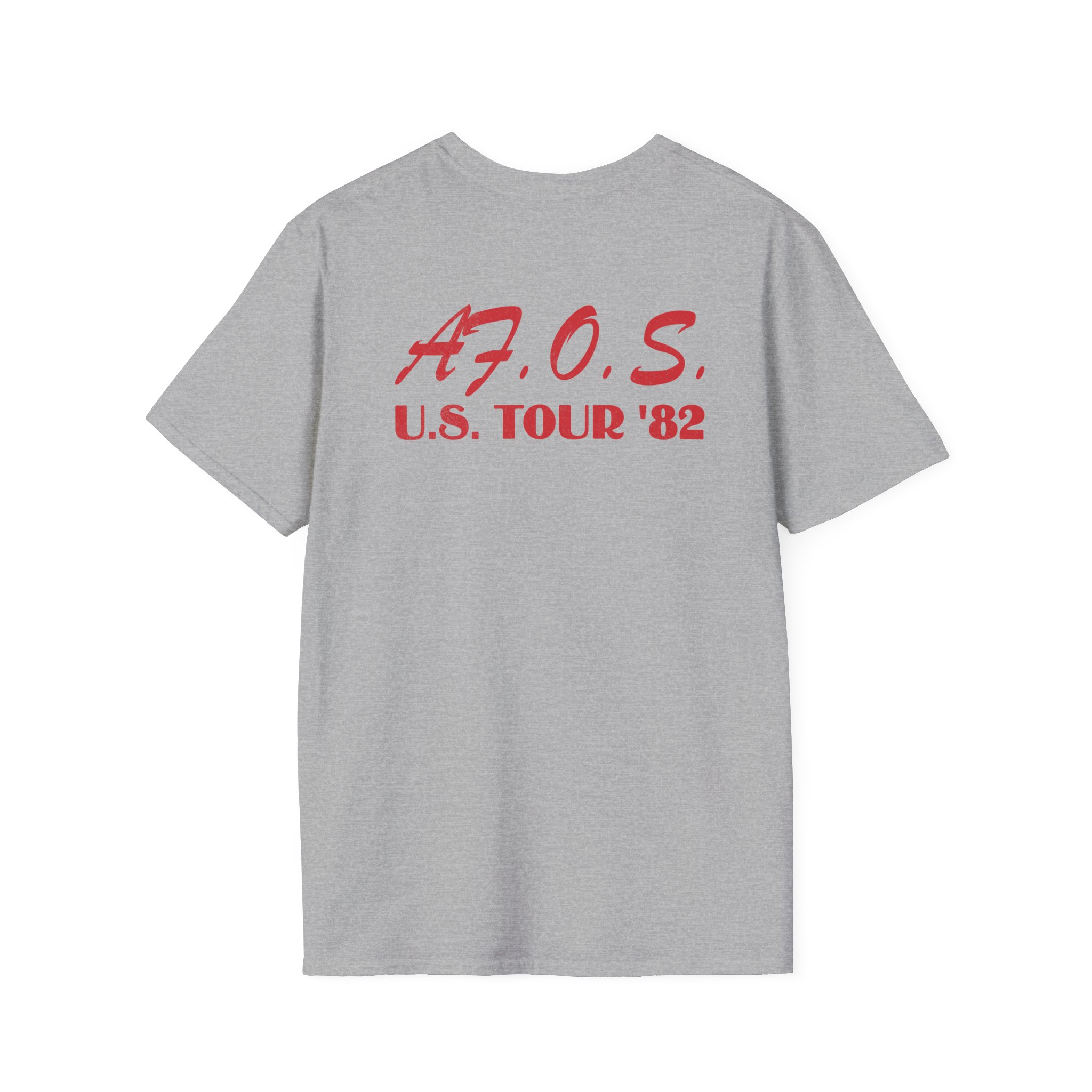A Flock of Seagulls Us 1982 Tour Unisex Softstyle T-Shirt - Image 8