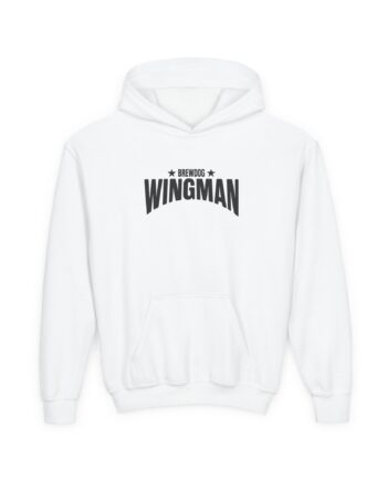 Brewdog Wingman Aviator Youth Heavy Blend Hooded Sweatshirt