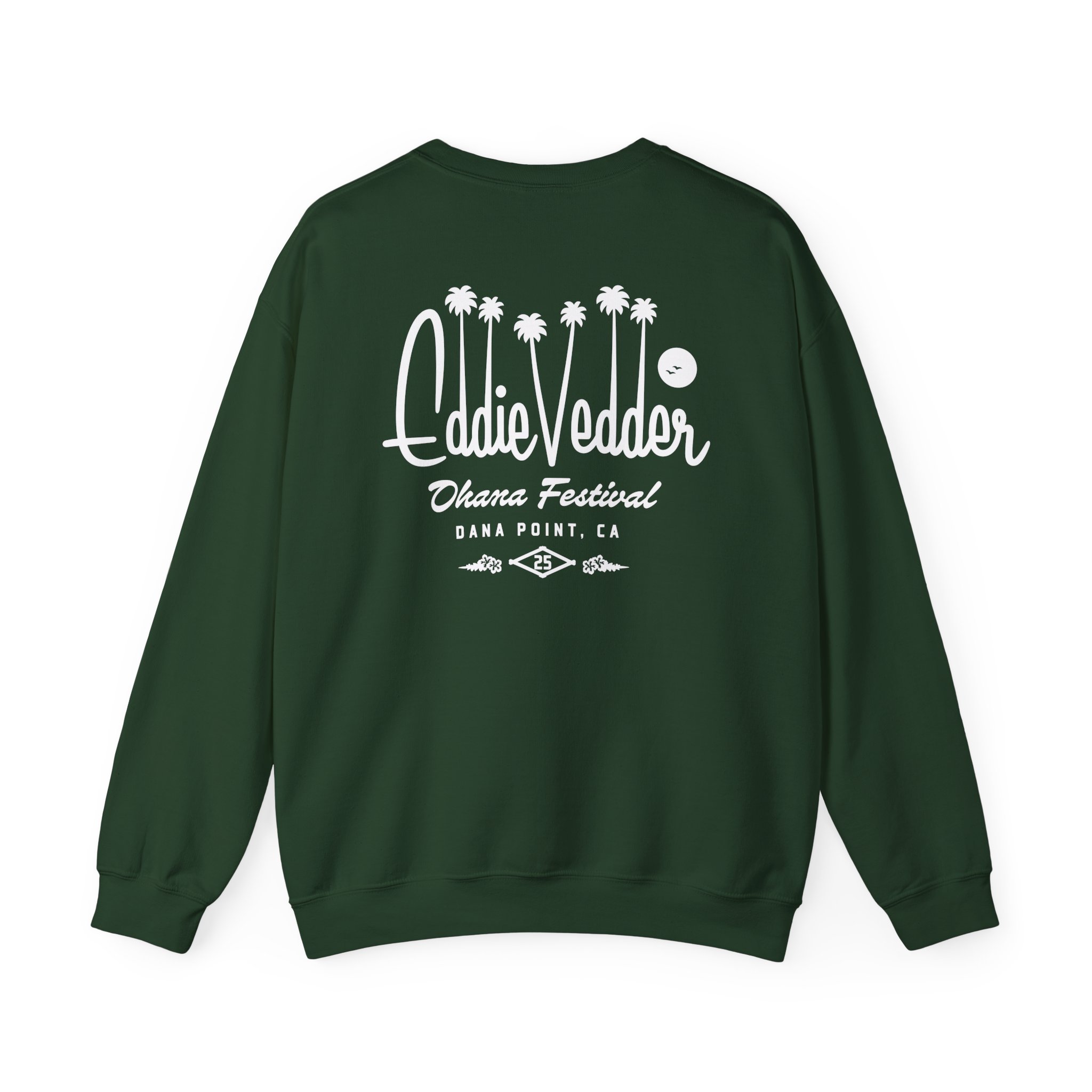 Eddie Vedder Palm Script Unisex Heavy Blend™ Crewneck Sweatshirt - Image 8