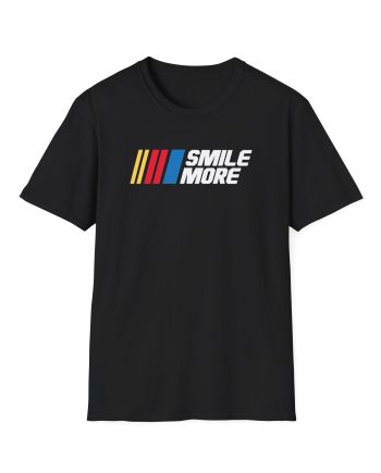 Roman Atwood Smile More Racing Unisex Softstyle T-Shirt