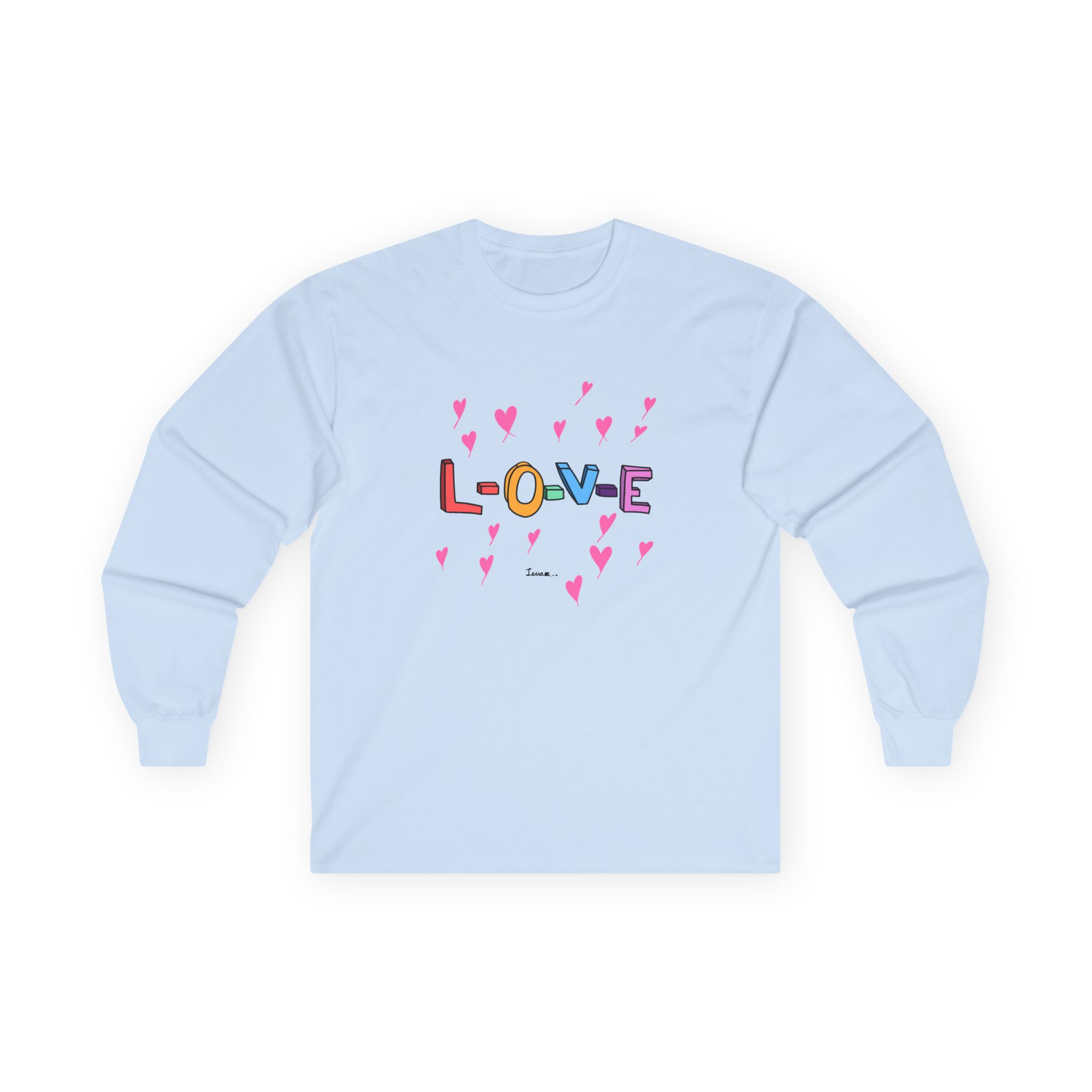 John Legend L-O-V-E Unisex Ultra Cotton Long Sleeve Tee - Image 7