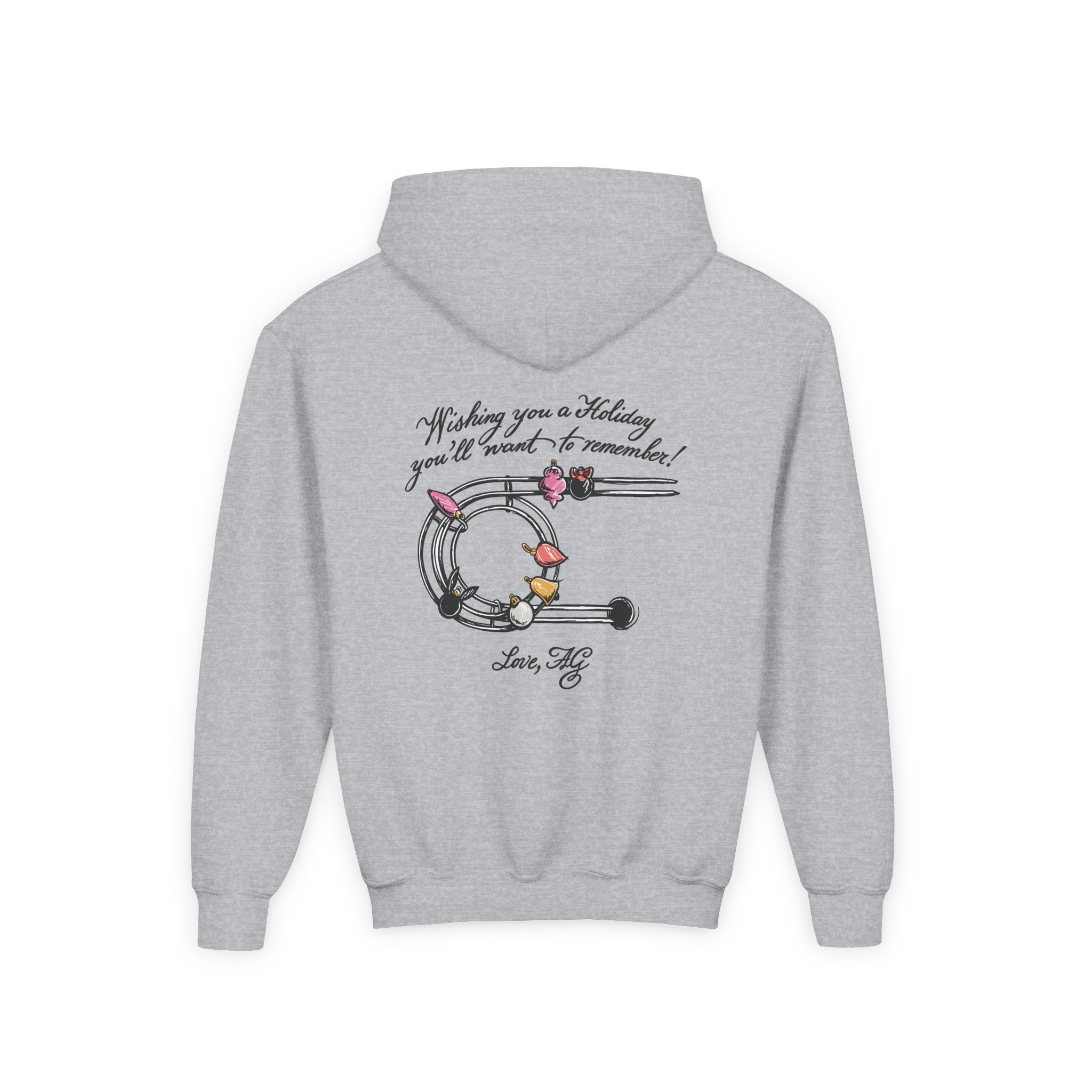 AG Brighter Days Inc. Youth Heavy Blend Hooded Sweatshirt - Image 4