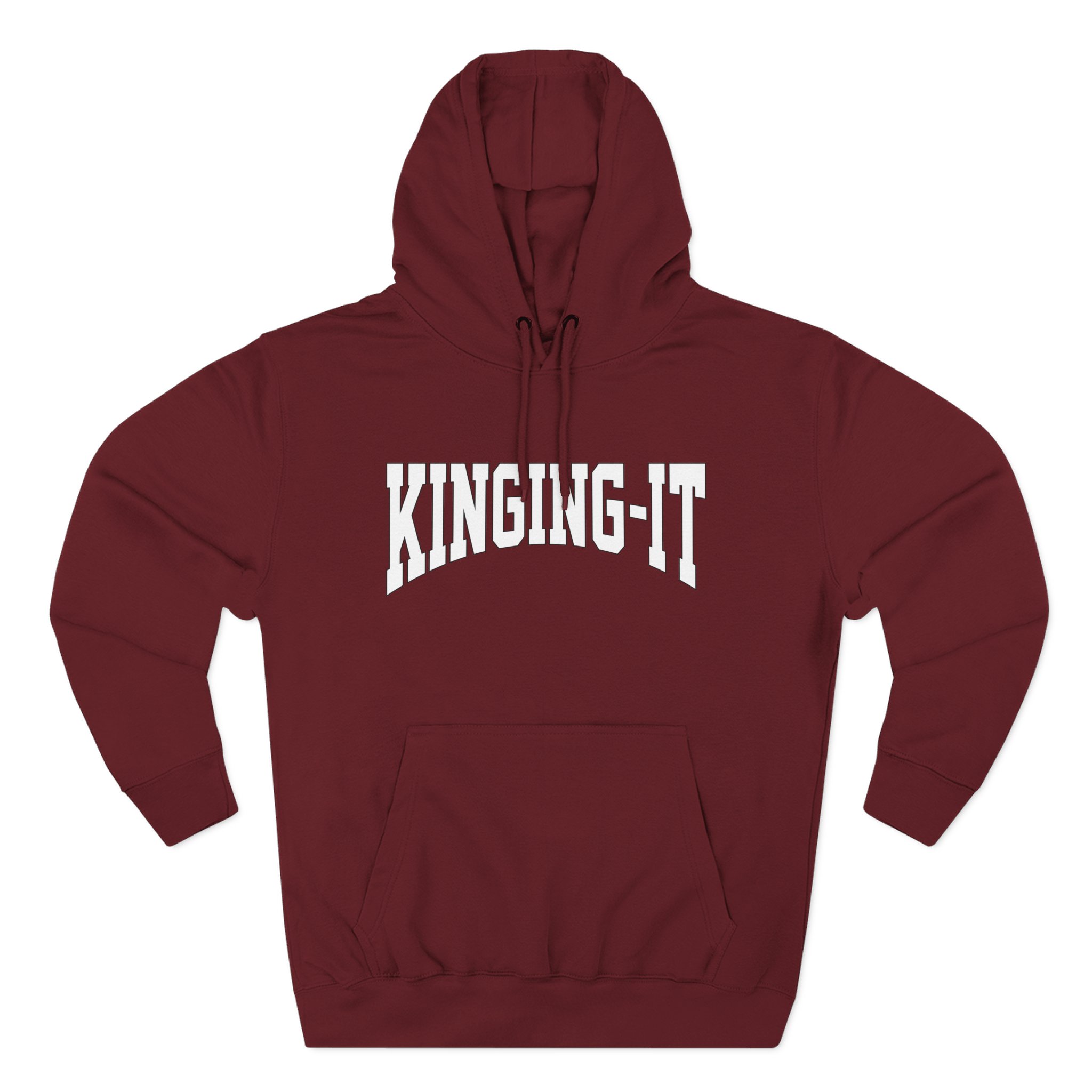 Kinging It Three-Panel Fleece Hoodie - Image 13