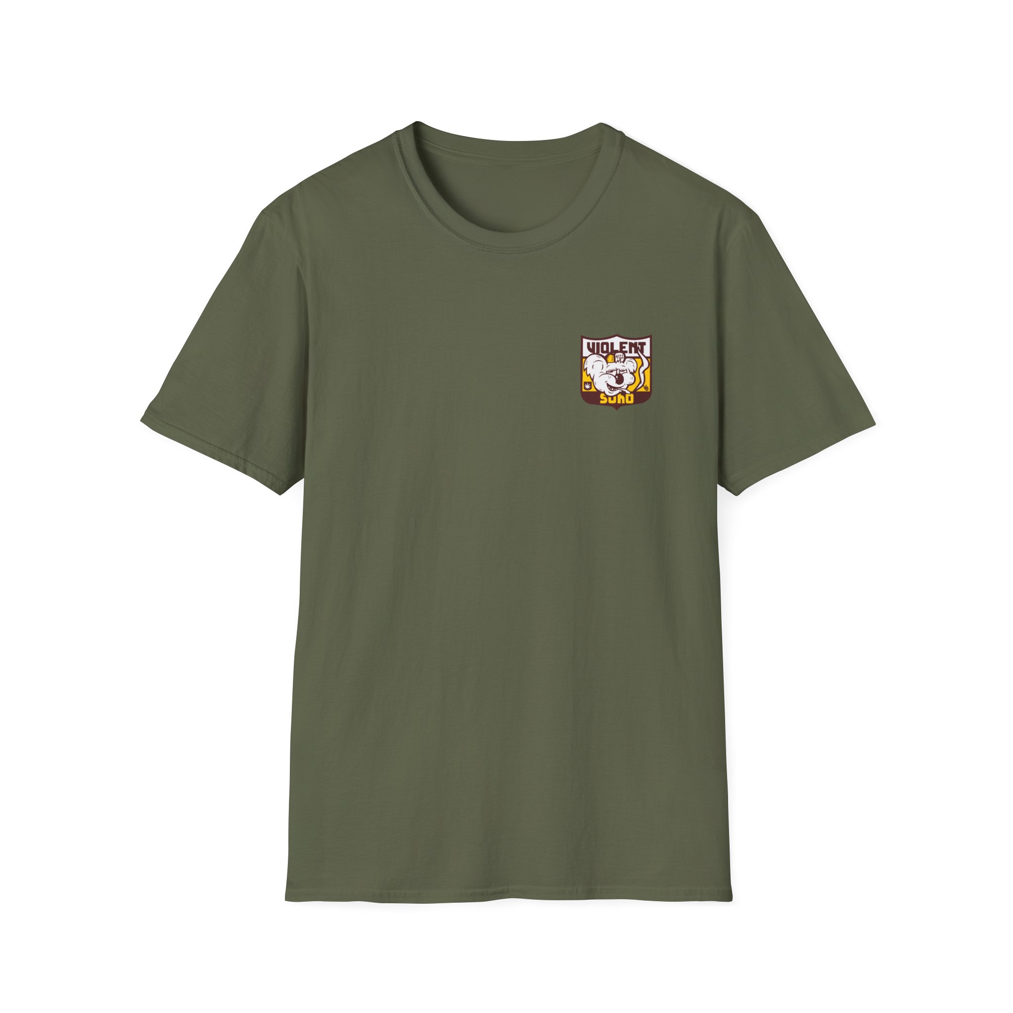 Violent Soho Brisbane Bears Unisex Softstyle T-Shirt - Image 15