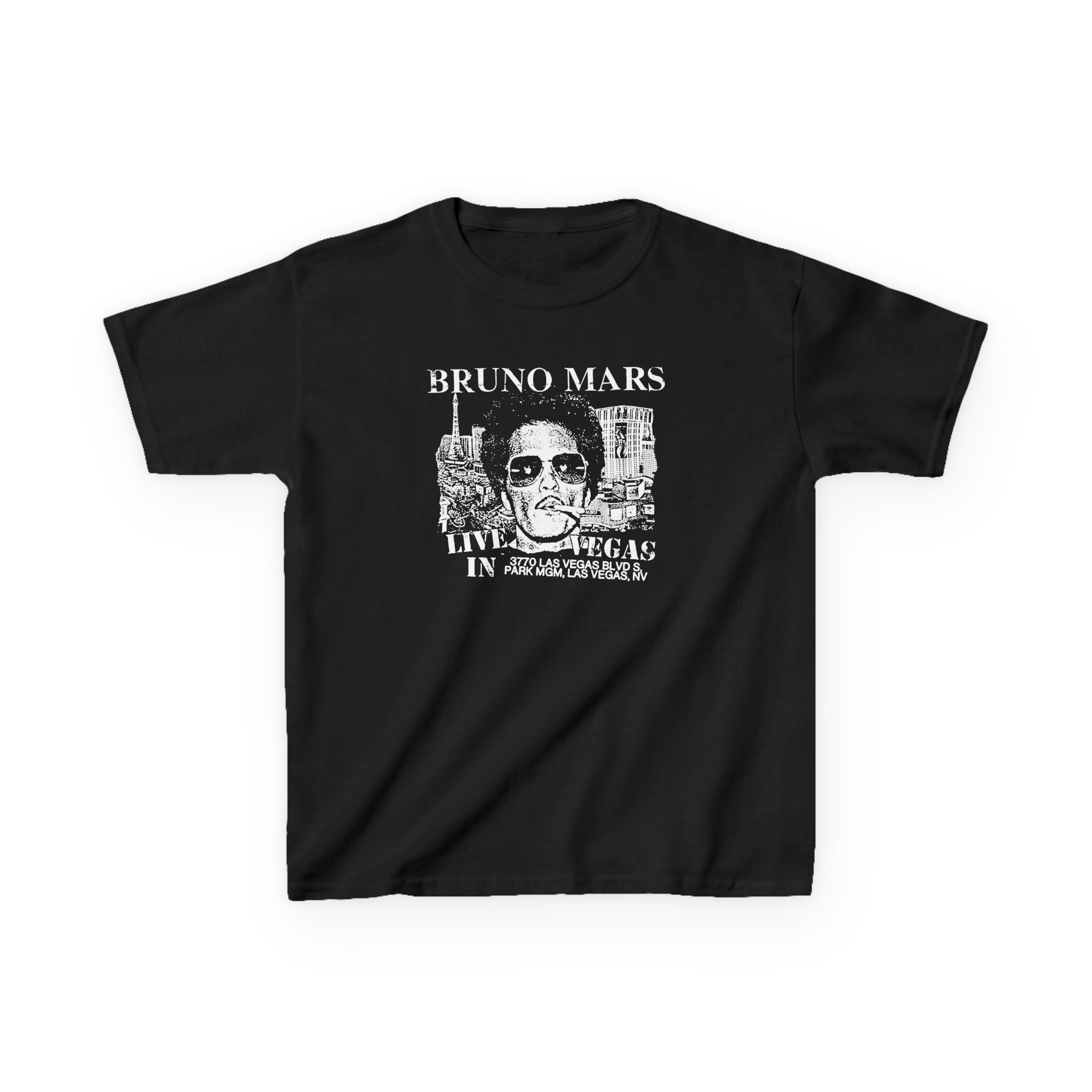 Kids Bruno Mars Live In Vegas Heavy Cotton™ Tee