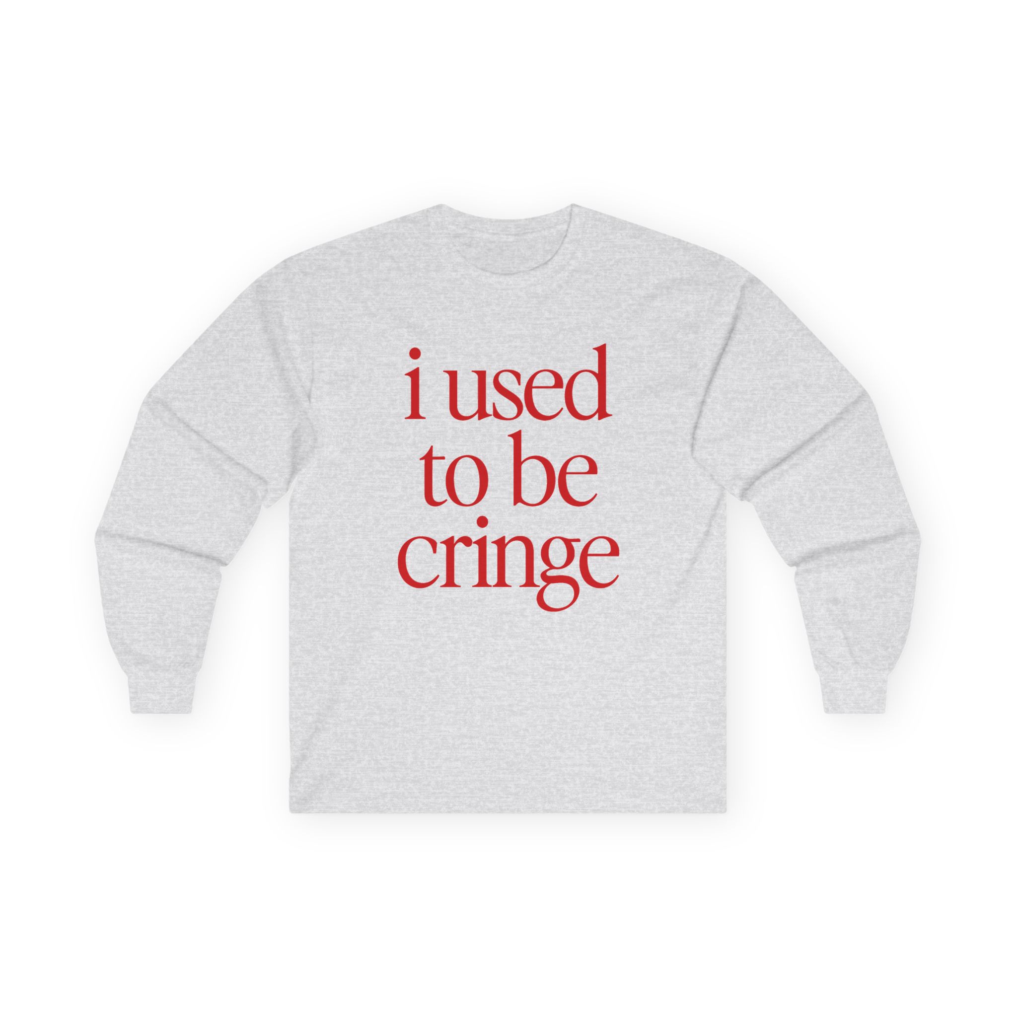 Charlie Puth I Used To Be Cringe Unisex Ultra Cotton Long Sleeve Tee - Image 3