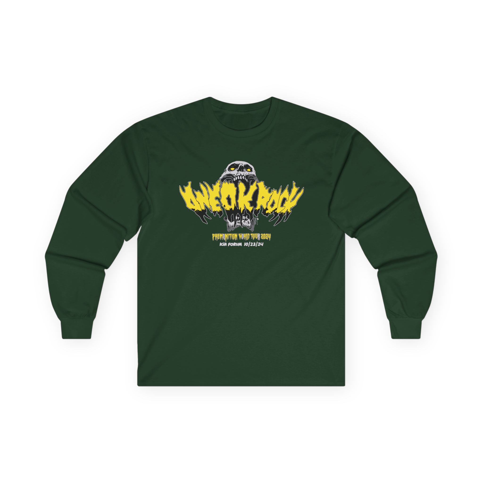 One Ok Rock the Forum Exclusive Unisex Ultra Cotton Long Sleeve Tee - Image 7