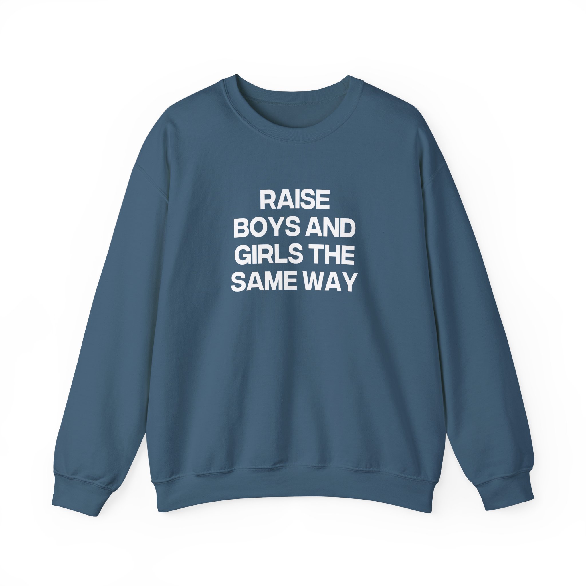 Jenny Holzer Raise the Same Way Unisex Heavy Blend™ Crewneck Sweatshirt - Image 11