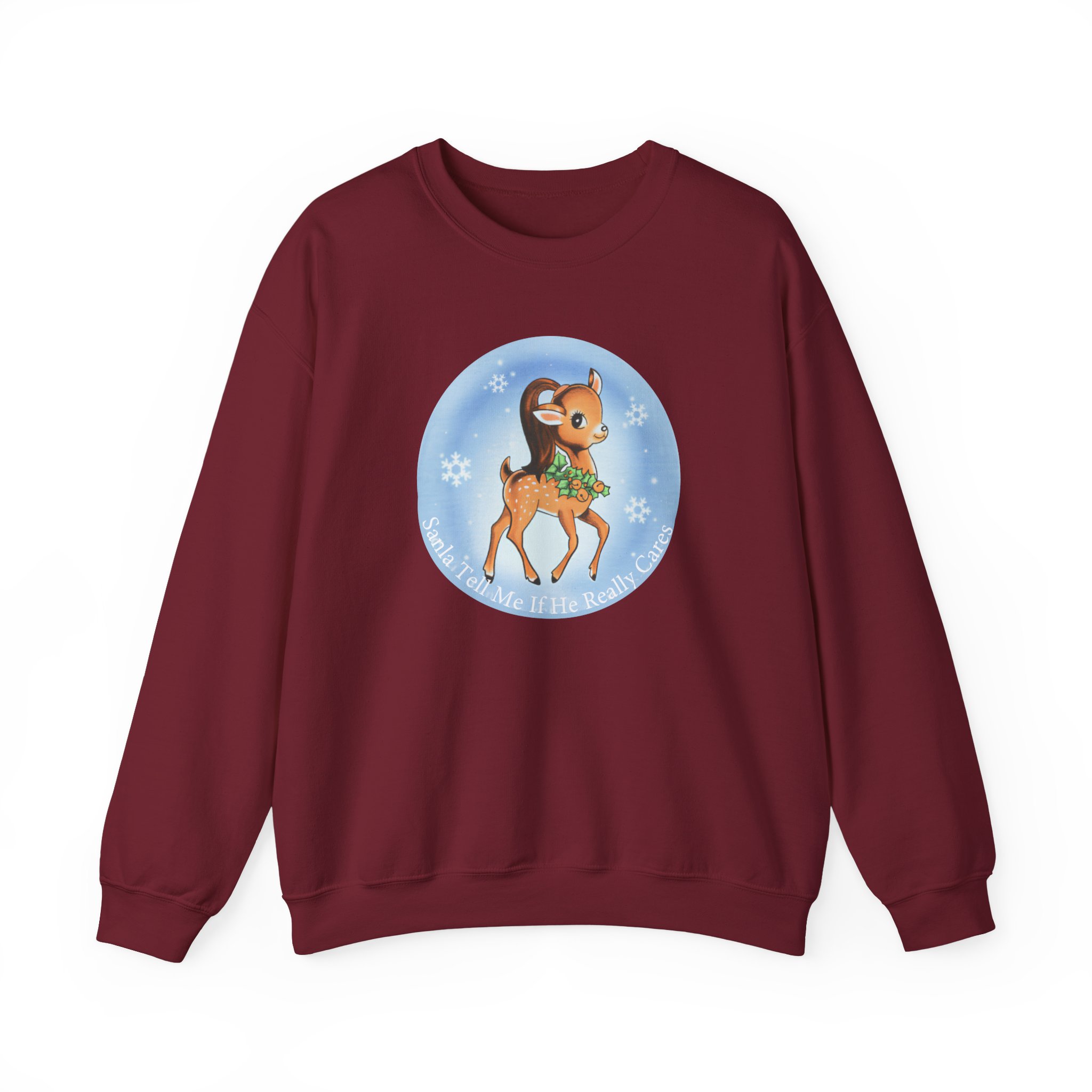 AG Santa Tell Me Unisex Heavy Blend™ Crewneck Sweatshirt - Image 19