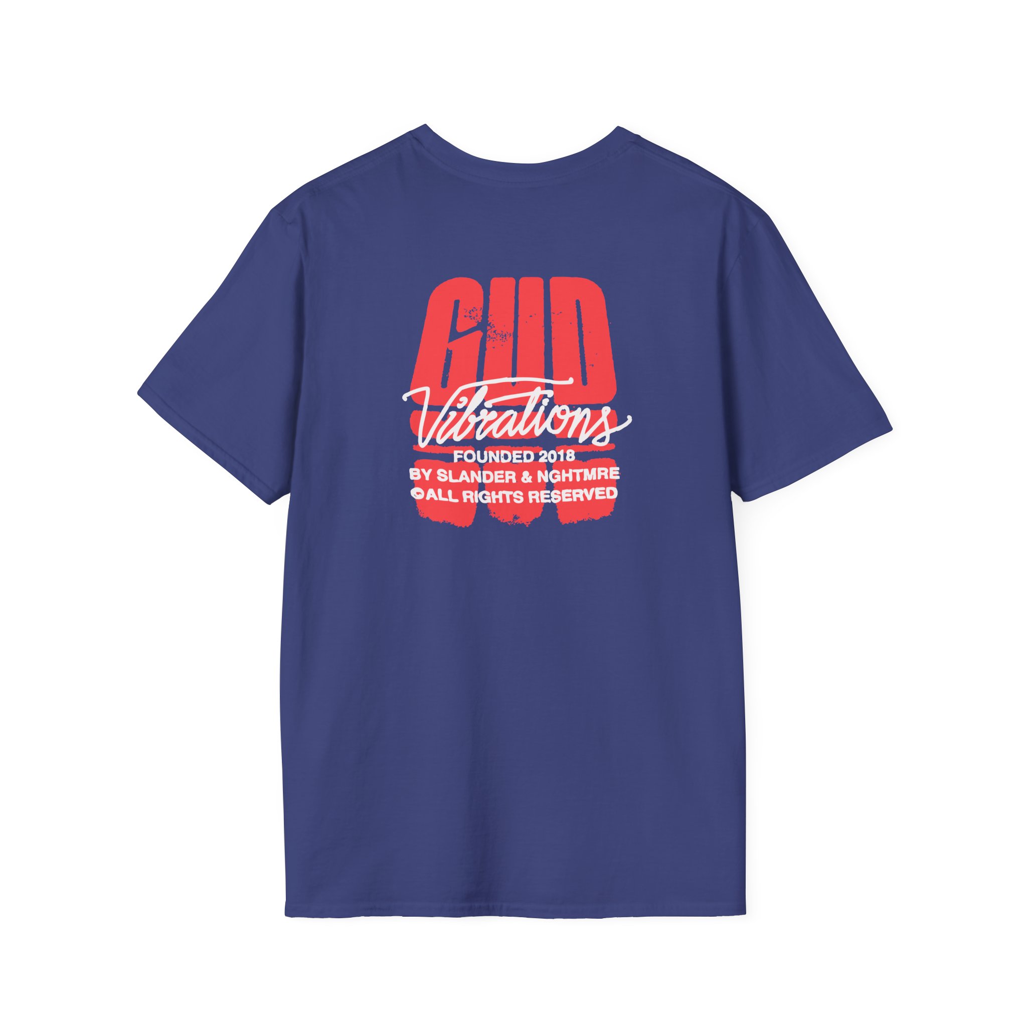Slander Gud Vibrations Graffiti Unisex Softstyle T-Shirt - Image 18