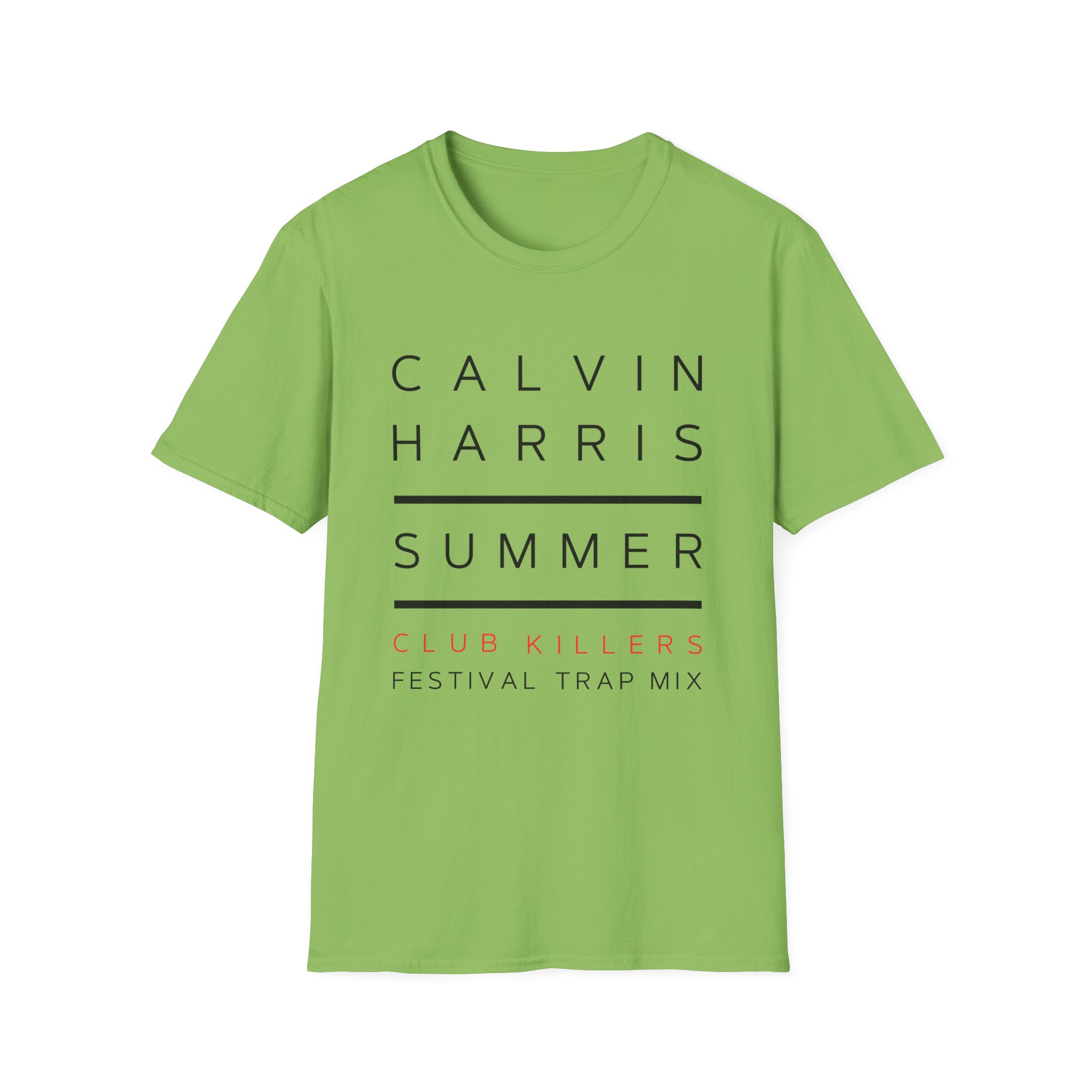 Calvin Harris Summer 4 Album Cover Unisex Softstyle T-Shirt - Image 17