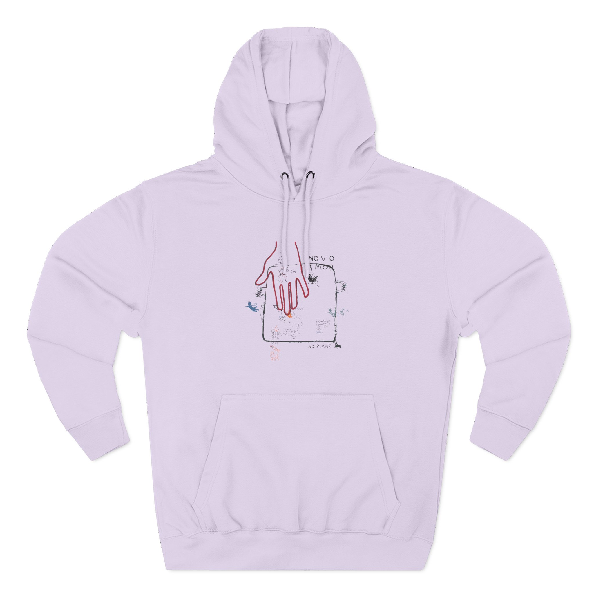 Novo Amor Cannot Be Three-Panel Fleece Hoodie - Image 7
