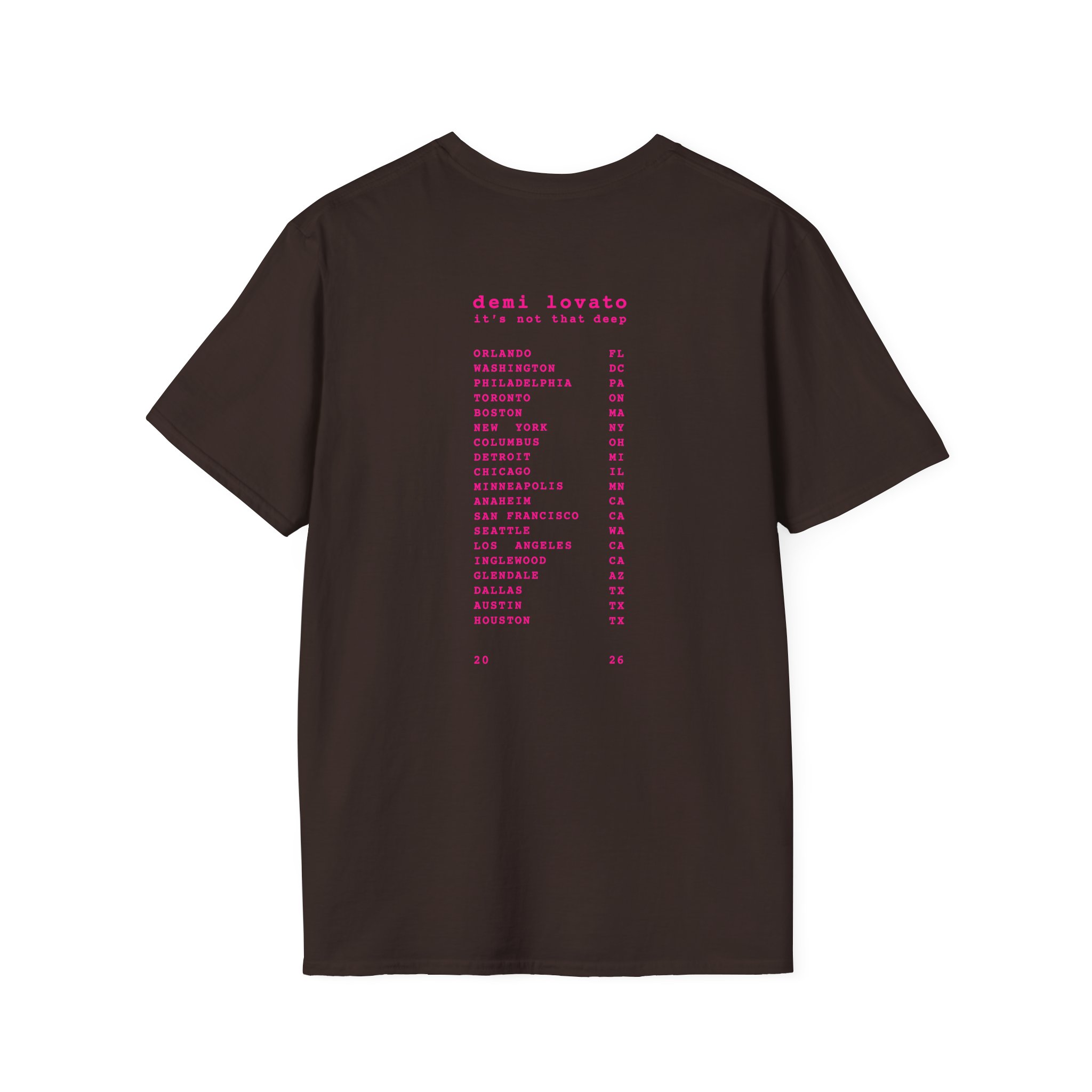D L Unisex Softstyle T-Shirt - Image 8