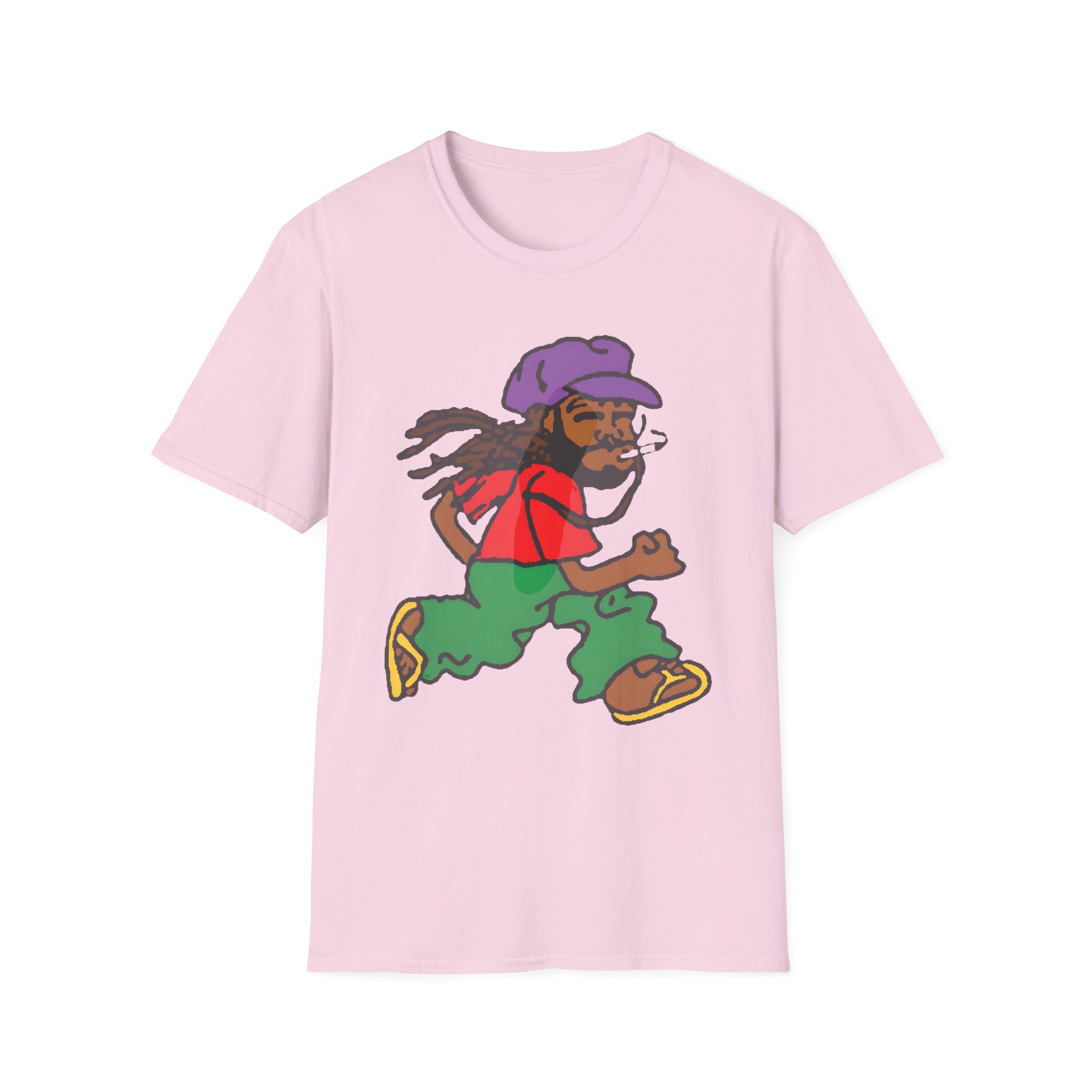 Aminé Running Man Unisex Softstyle T-Shirt - Image 13