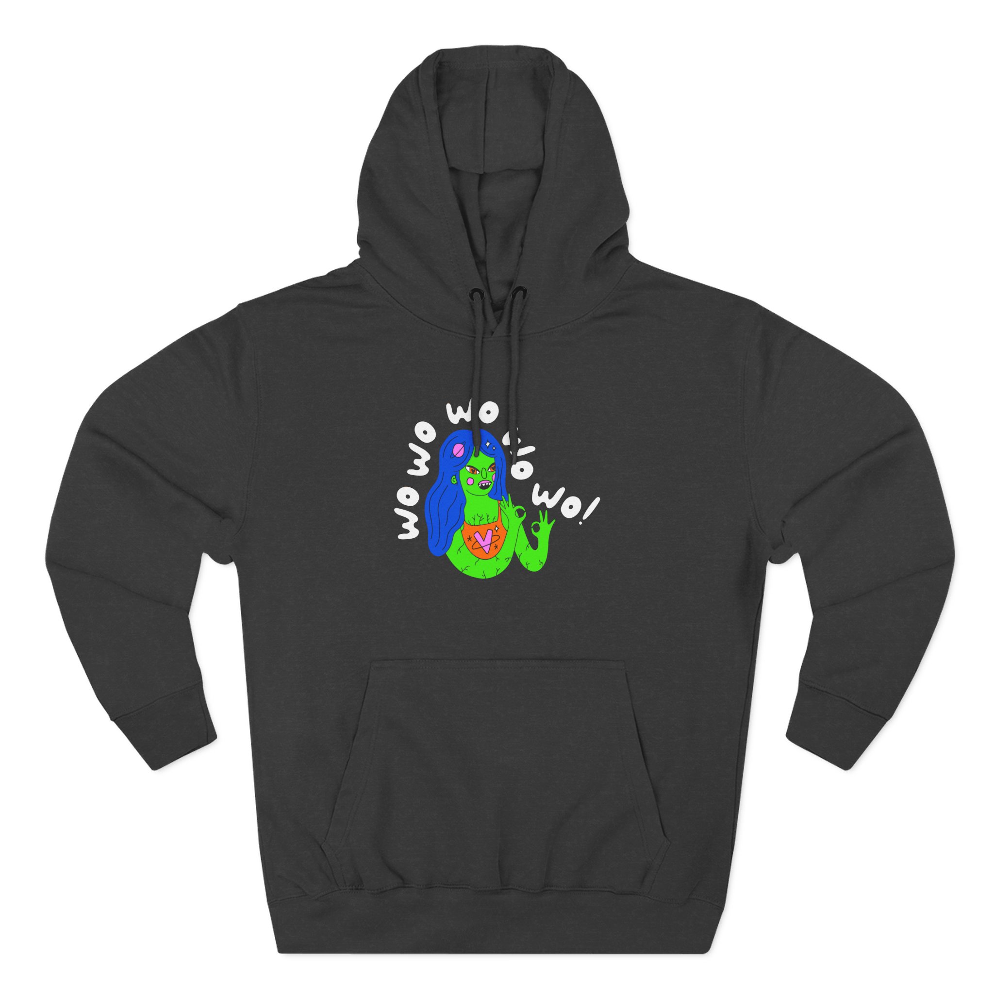 The Aquabats Martian Girl Three-Panel Fleece Hoodie - Image 3