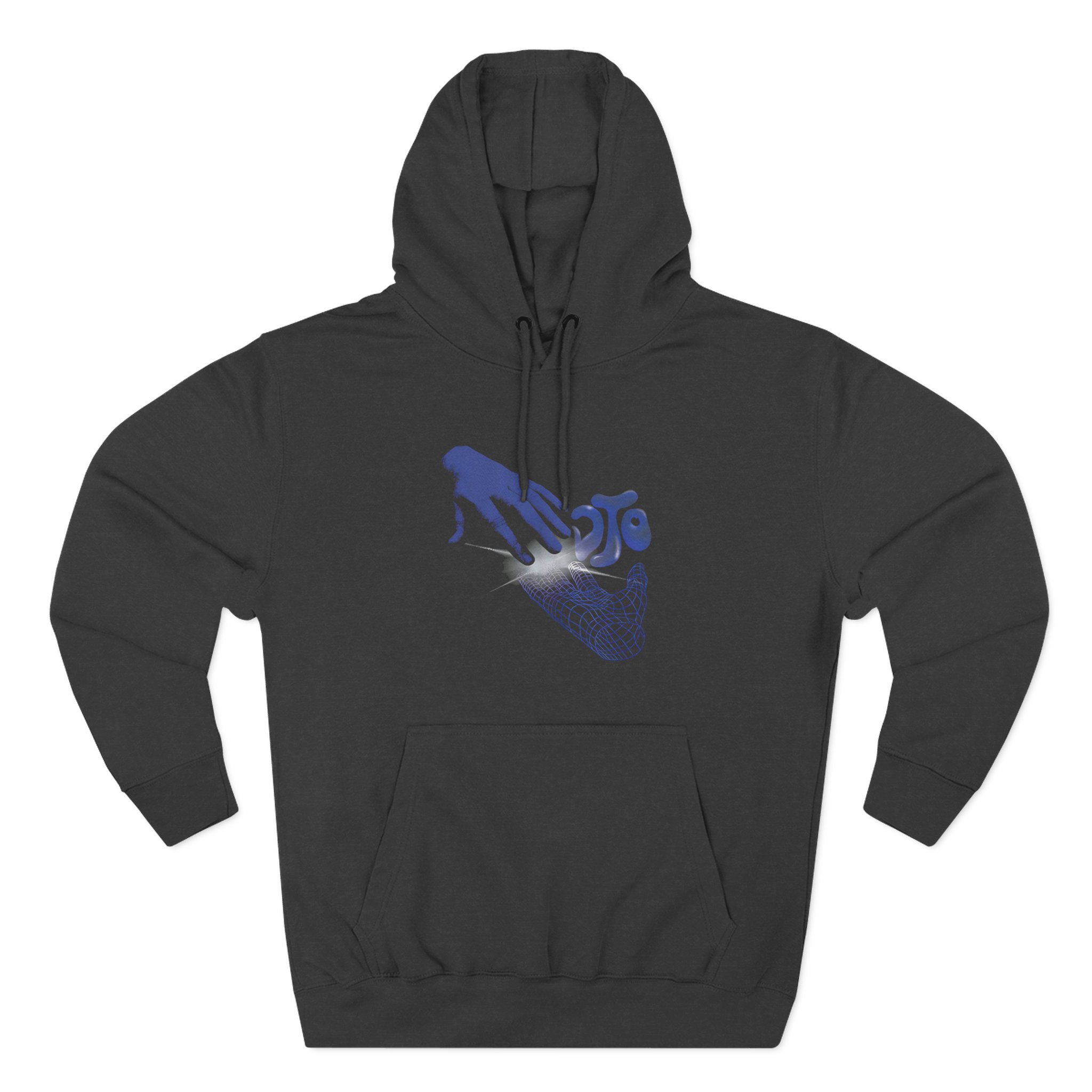 Djo Hands Joe Keery Three-Panel Fleece Hoodie - Image 3