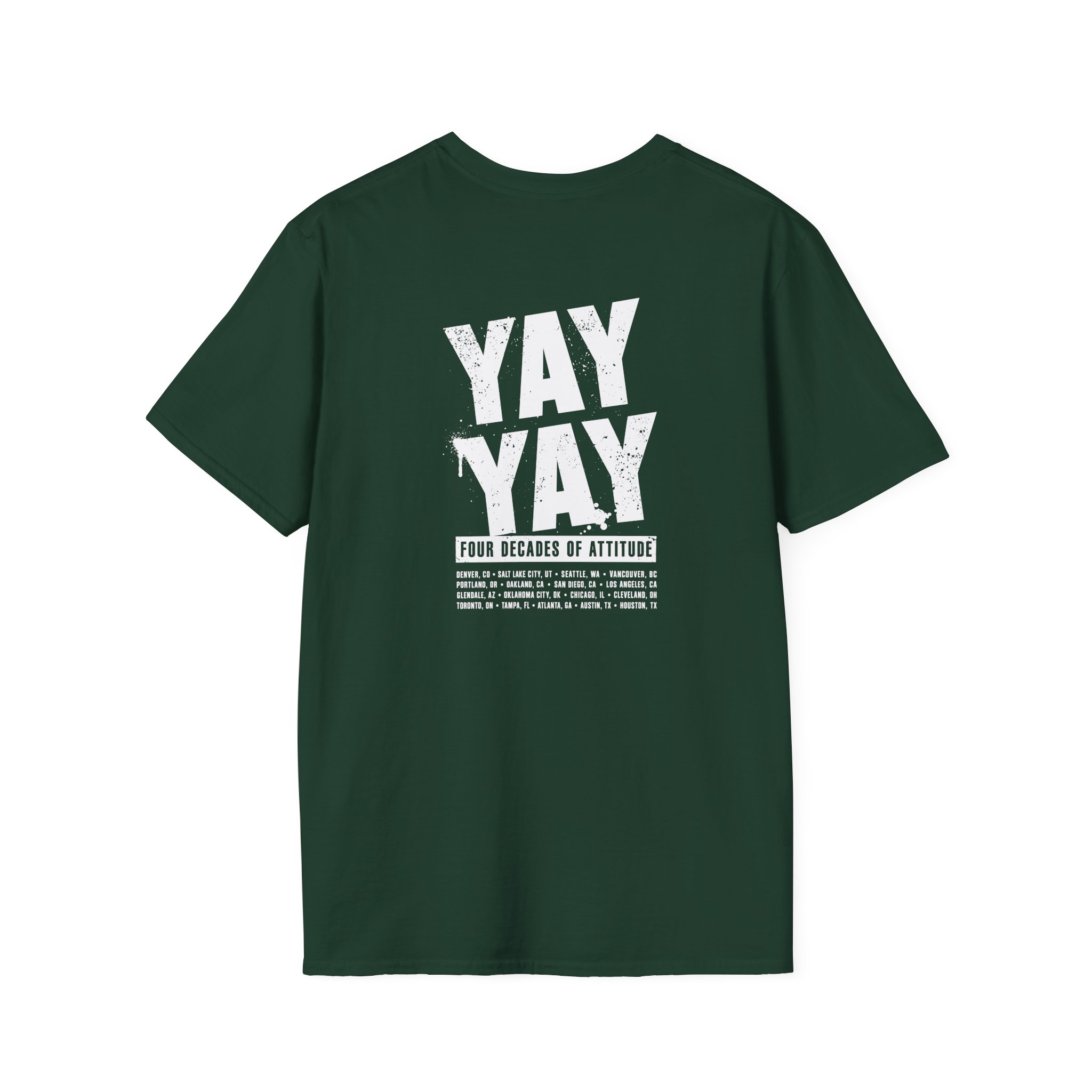 Ice Cube Yay Yay Tour Unisex Softstyle T-Shirt - Image 12