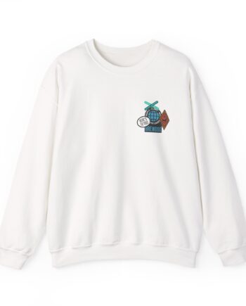 Brewdog Punk Sticker Unisex Heavy Blend™ Crewneck Sweatshirt