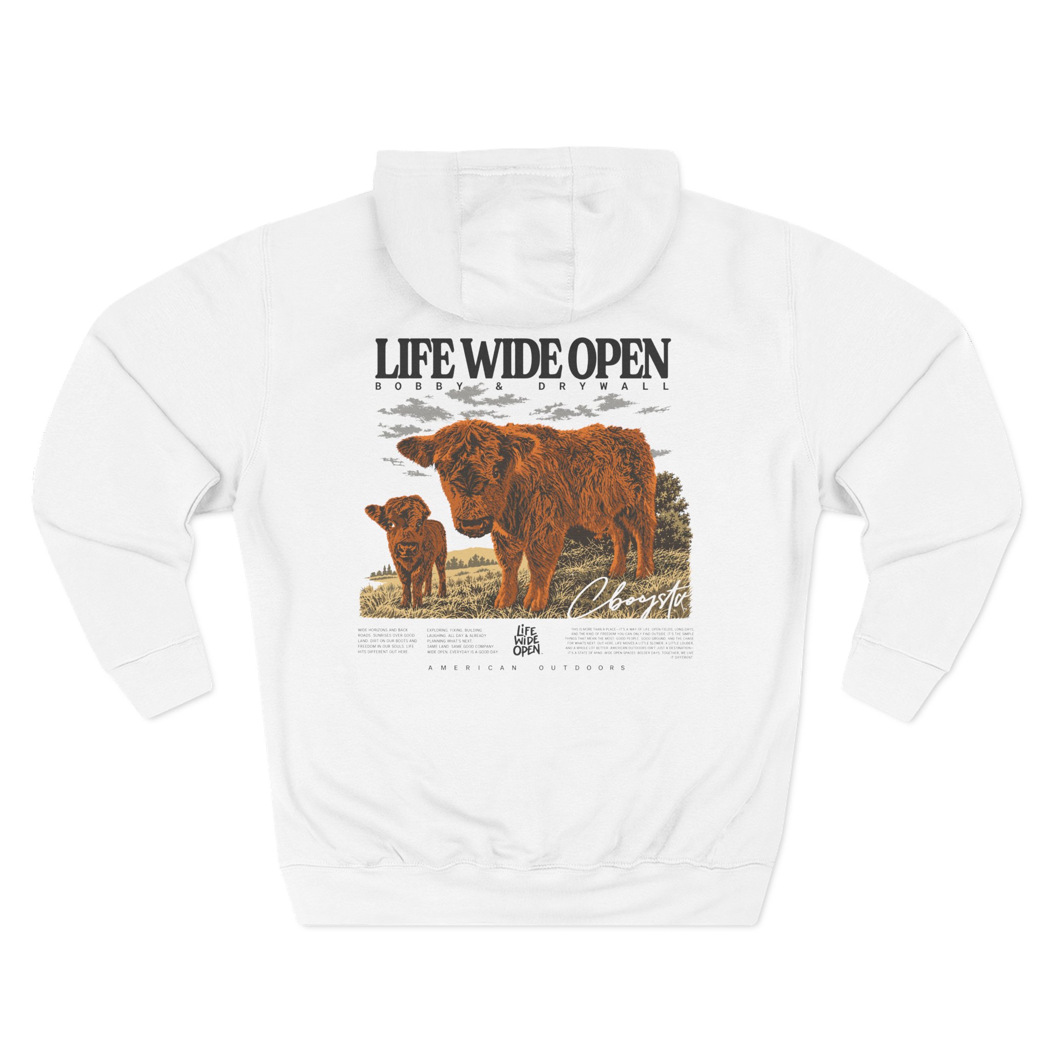 Cboystv Bobby Drywall Three-Panel Fleece Hoodie - Image 2