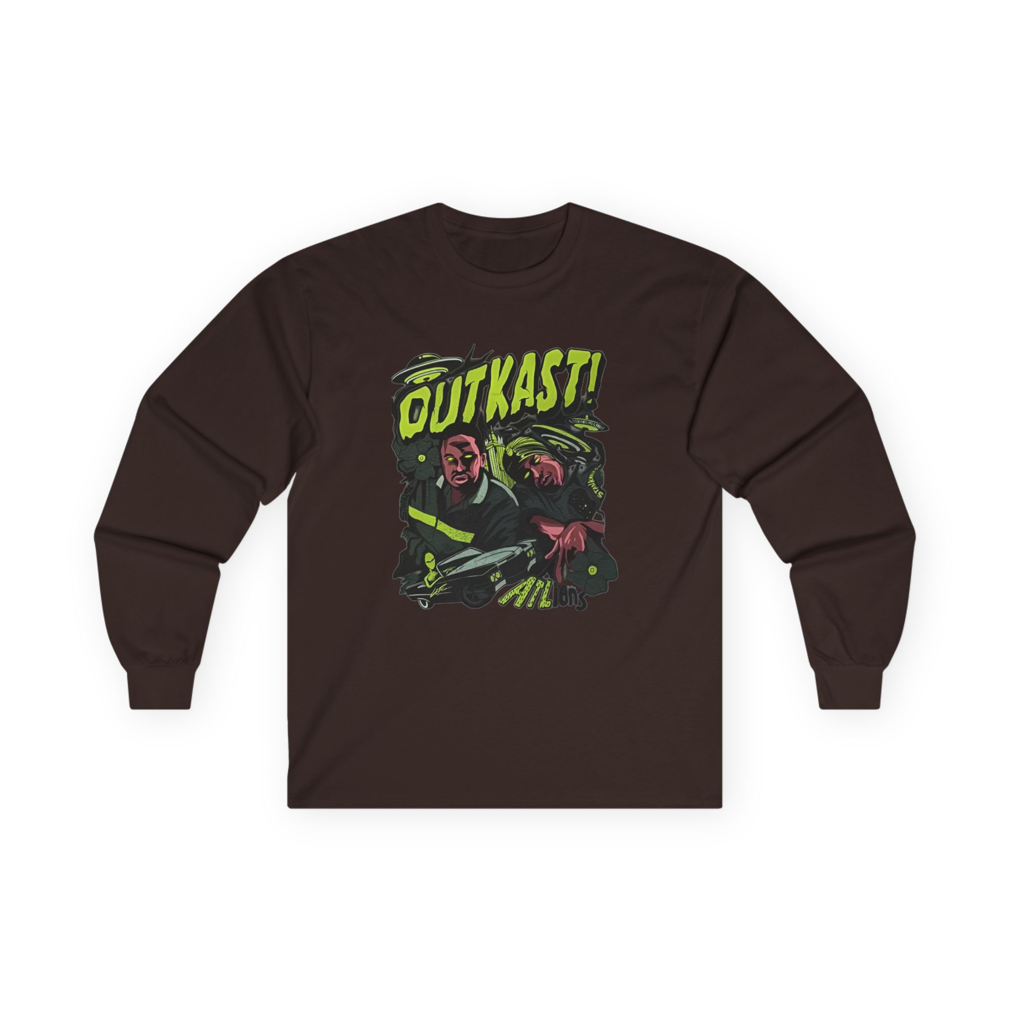 Outkast ATLiens Unisex Ultra Cotton Long Sleeve Tee - Image 5