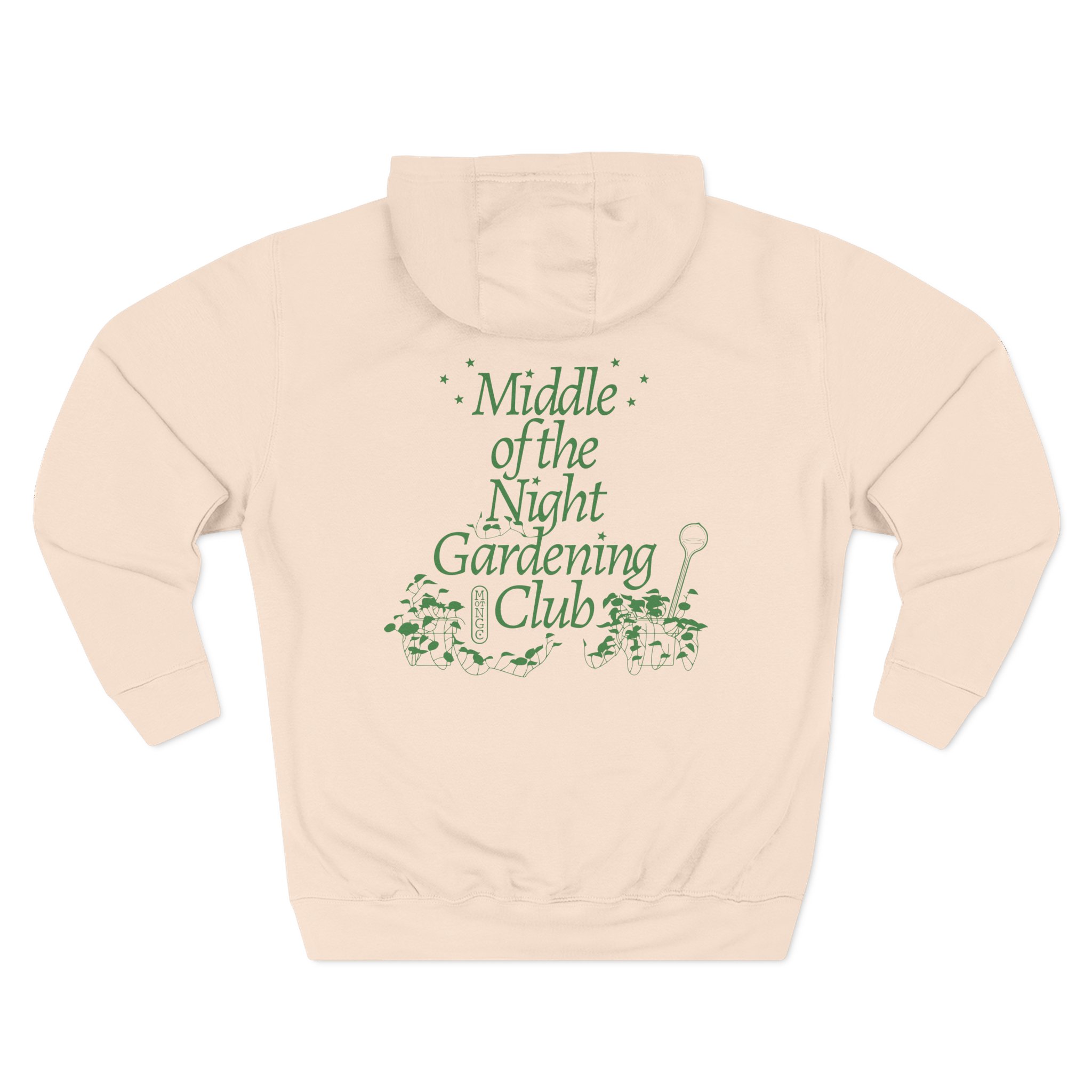 Dropout Middle of the Night Gardening Club Three-Panel Fleece Hoodie - Image 6