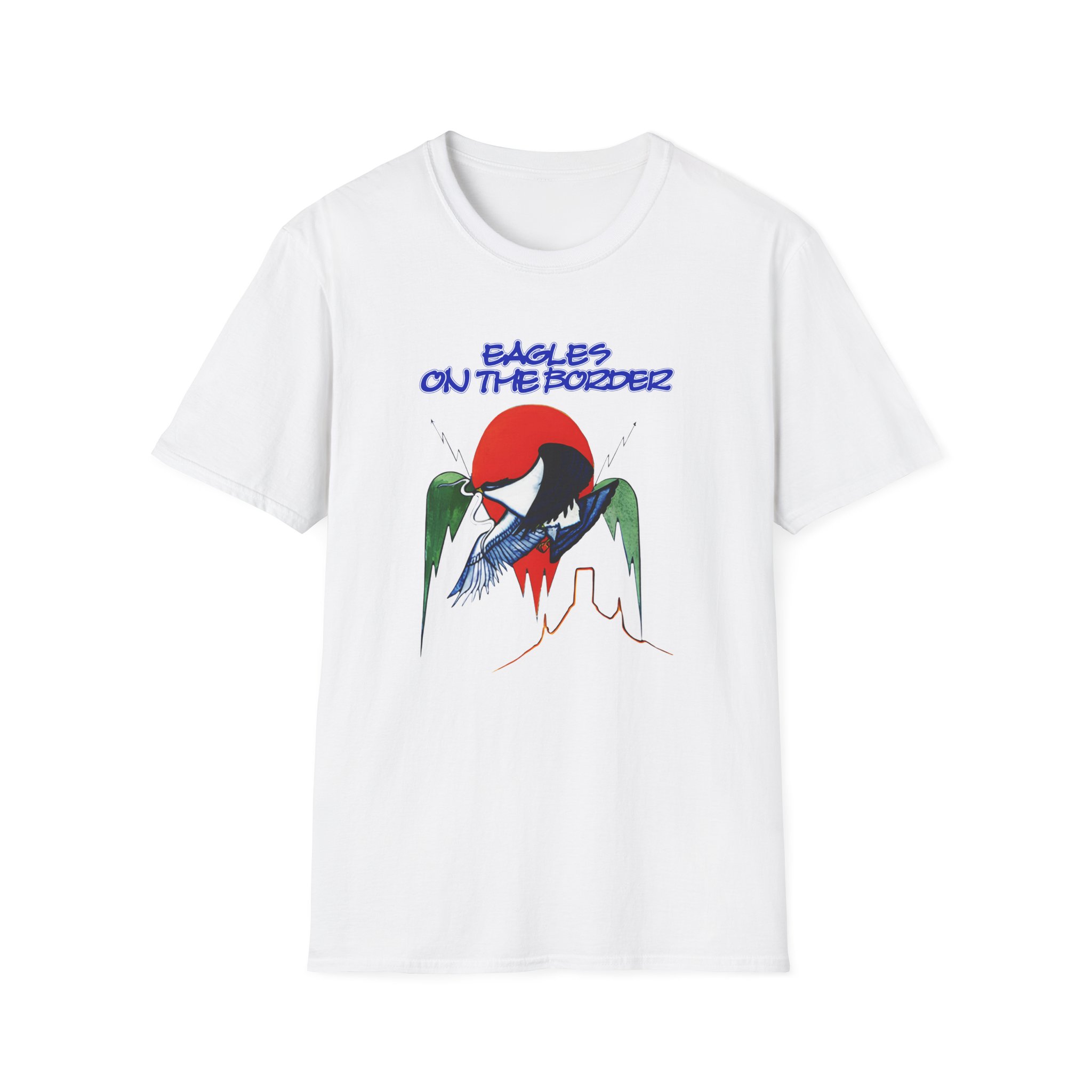 The Eagles on the Border Unisex Softstyle T-Shirt