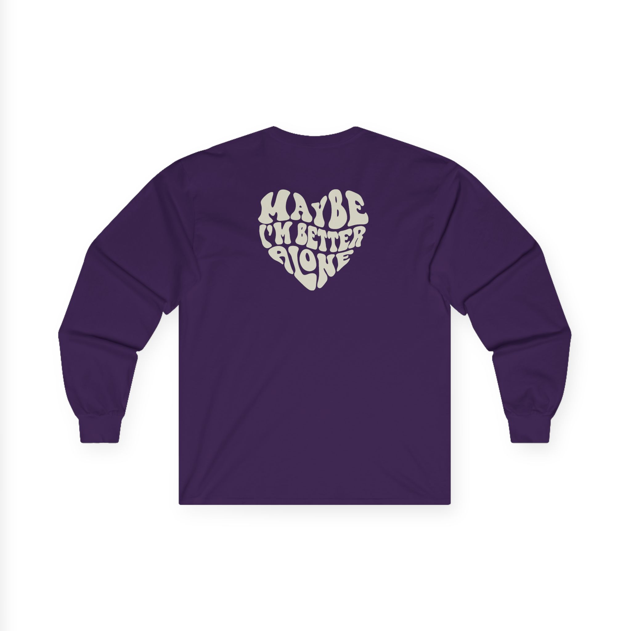 Benson Boone Maybe I Am Better Alone Unisex Ultra Cotton Long Sleeve Tee - Image 14