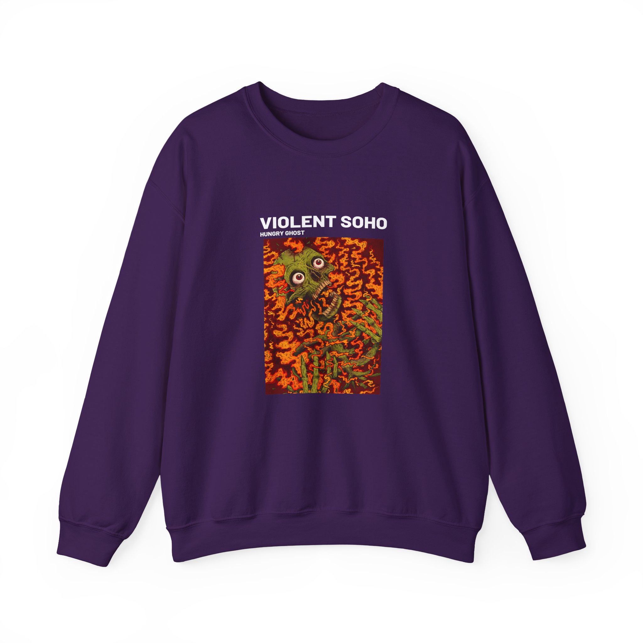 Violent Soho Hungry Ghost Unisex Heavy Blend™ Crewneck Sweatshirt - Image 17