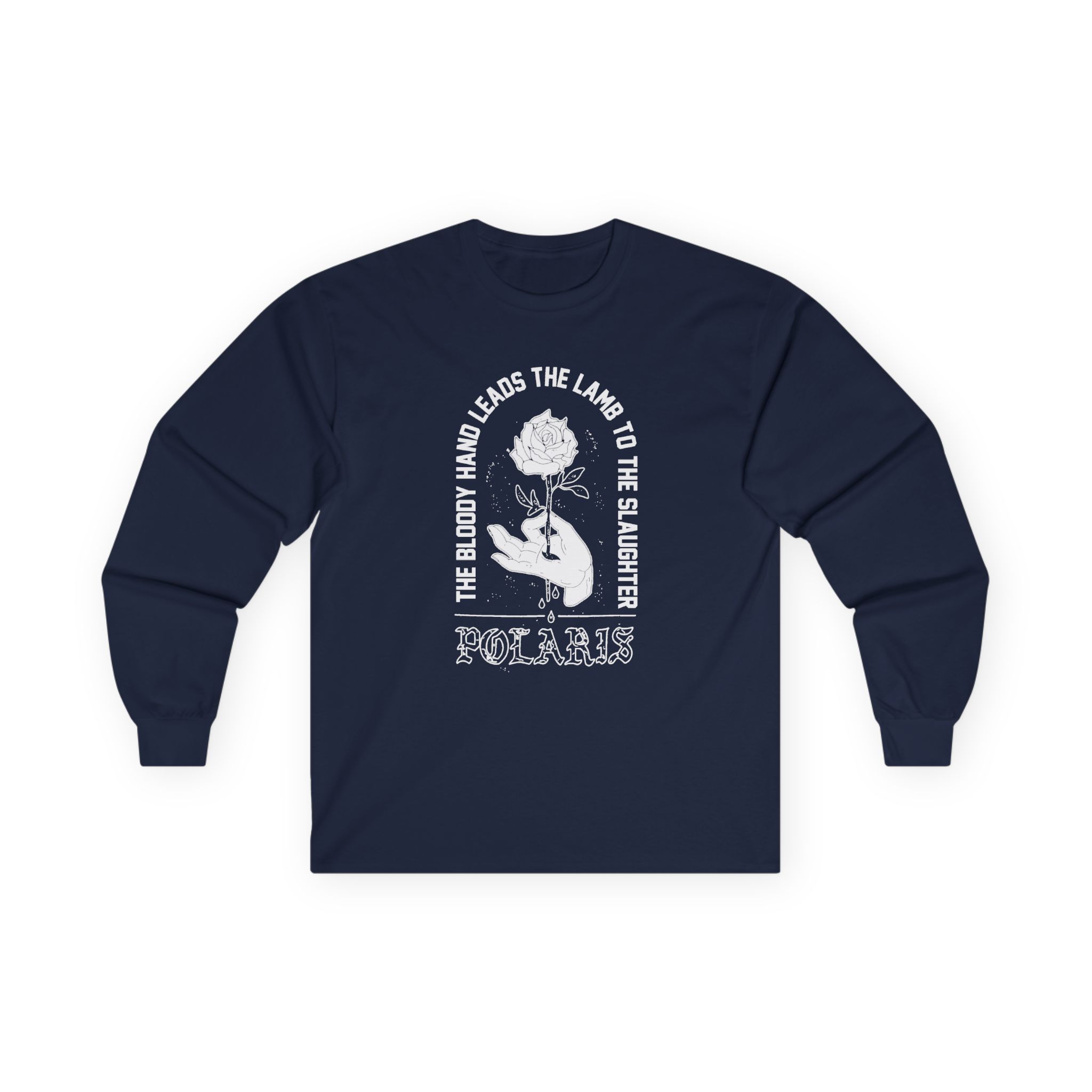 Polaris Bloody Hand Unisex Ultra Cotton Long Sleeve Tee - Image 11
