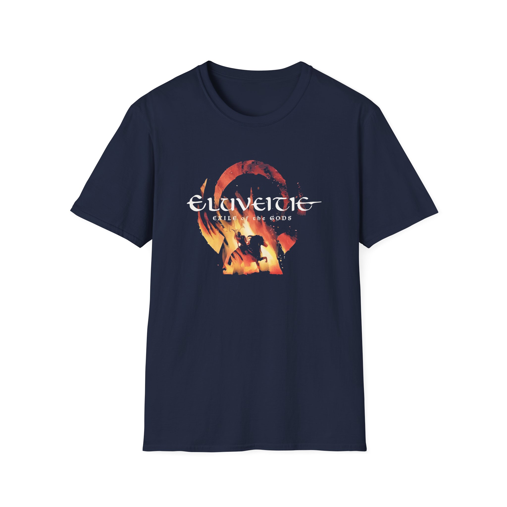 Eluveitie Exile Rider Unisex Softstyle T-Shirt - Image 7