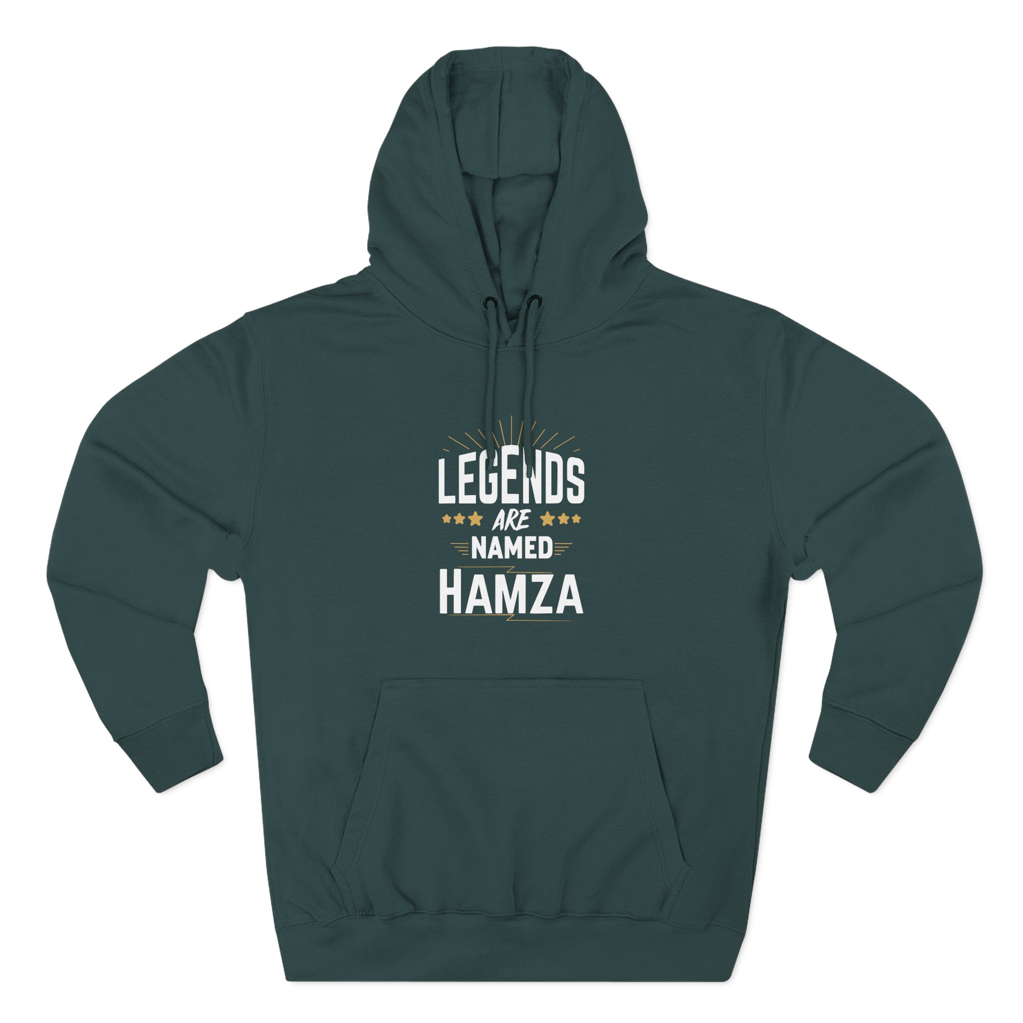 Hamza Legends Are Named Three-Panel Fleece Hoodie - Image 7