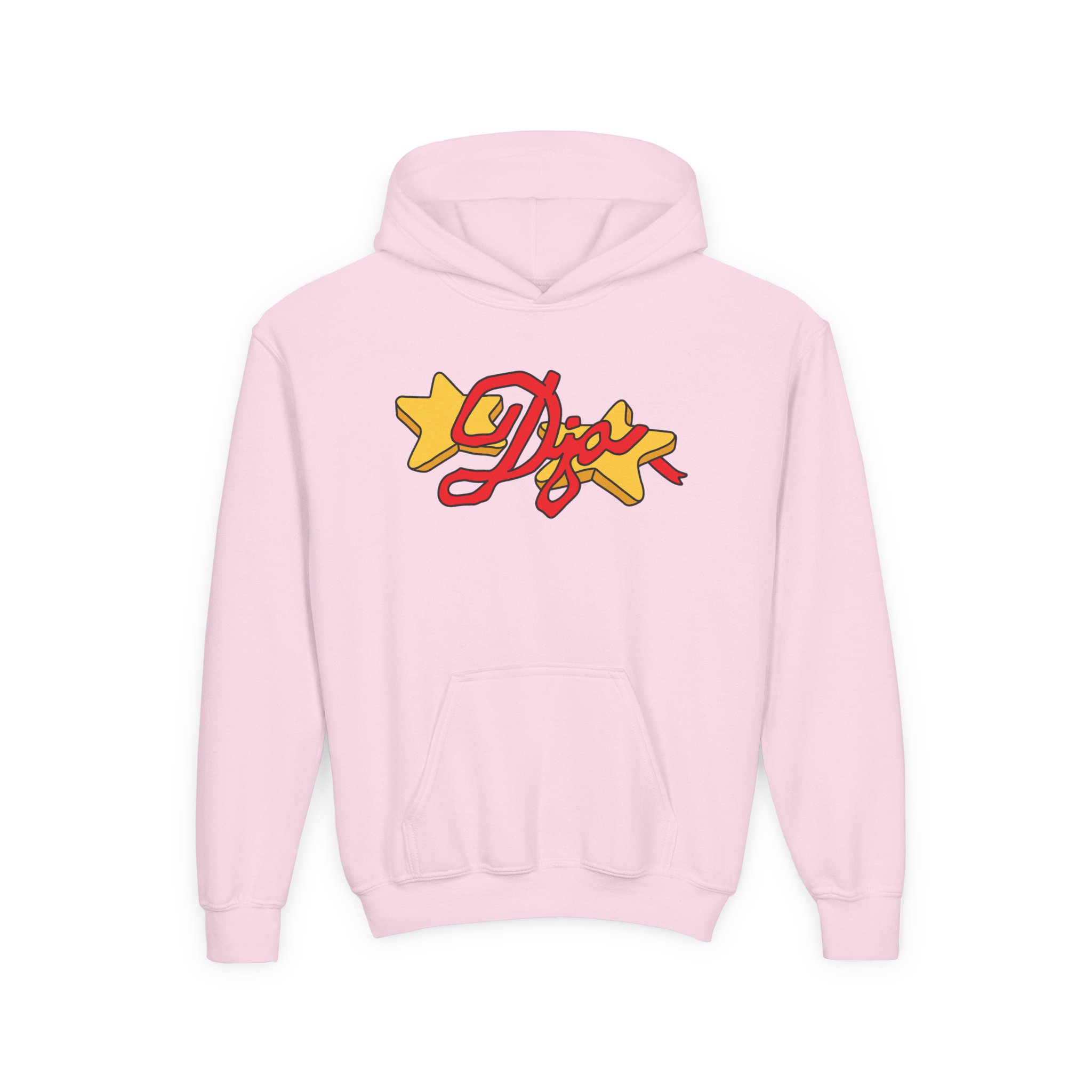 Djo Star Logo Youth Heavy Blend Hooded Sweatshirt - Image 7