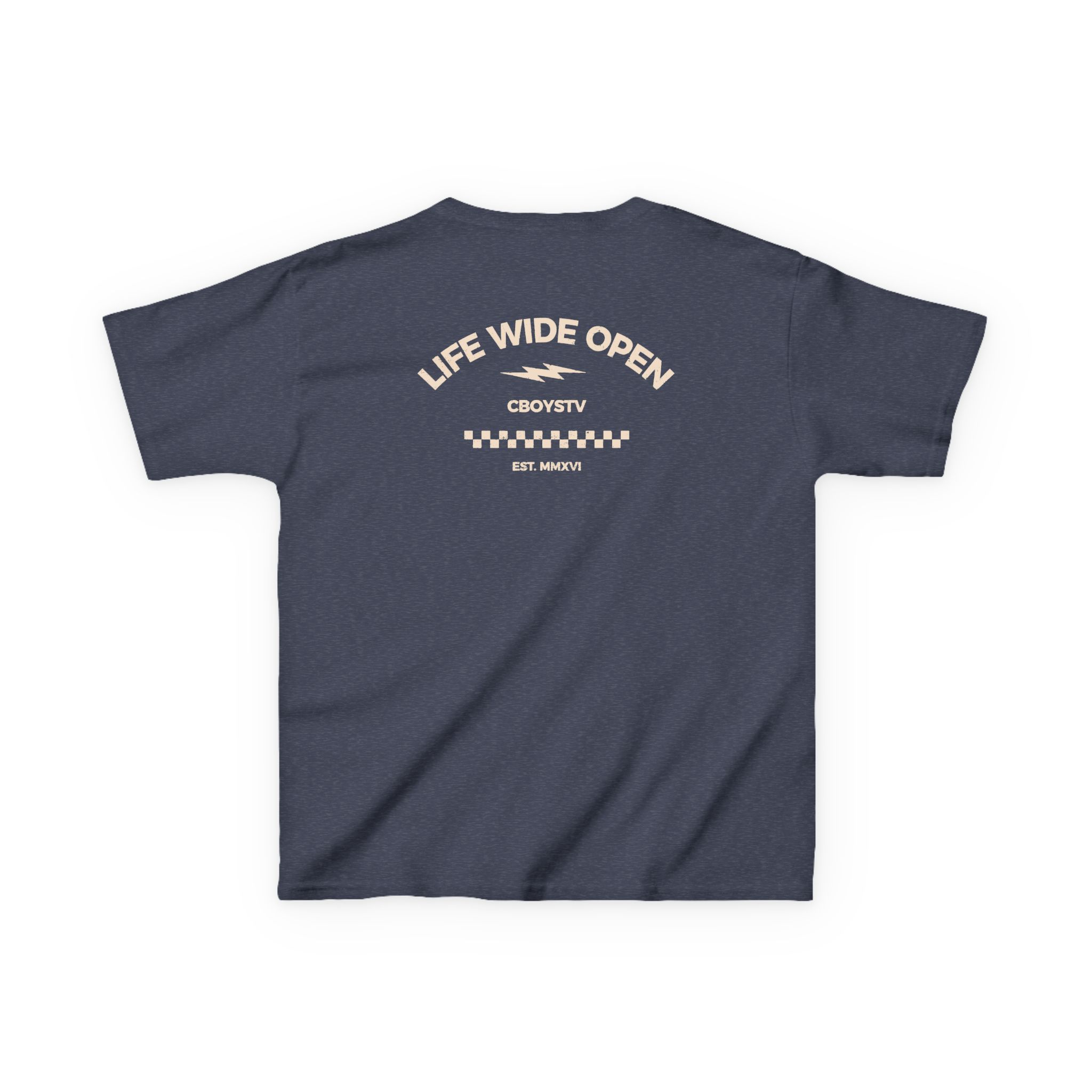 Kids Cboystv Checkered Tournament Heavy Cotton™ Tee - Image 14