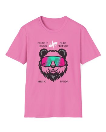 Dude Perfect Drippy Panda Unisex Softstyle T-Shirt