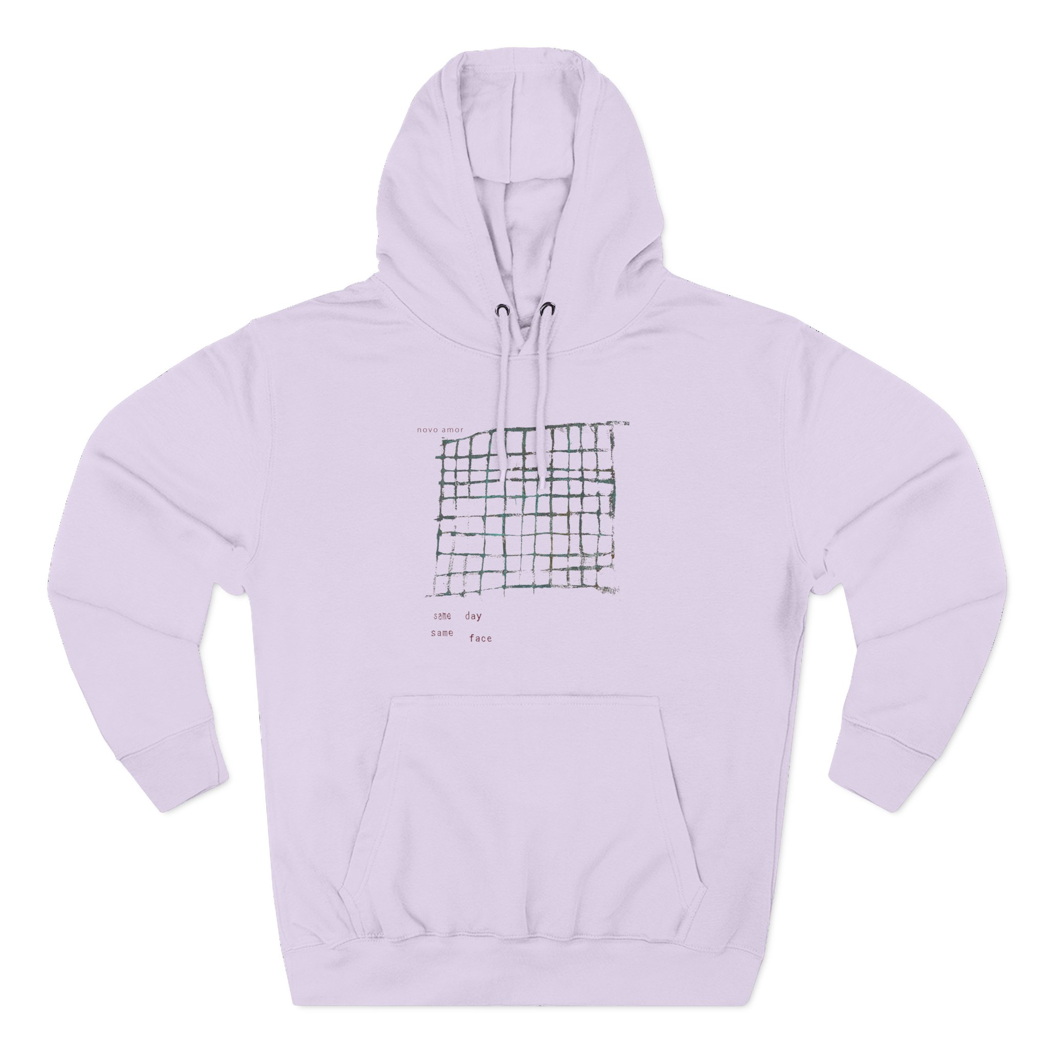 Novo Amor Symbols Three-Panel Fleece Hoodie - Image 9